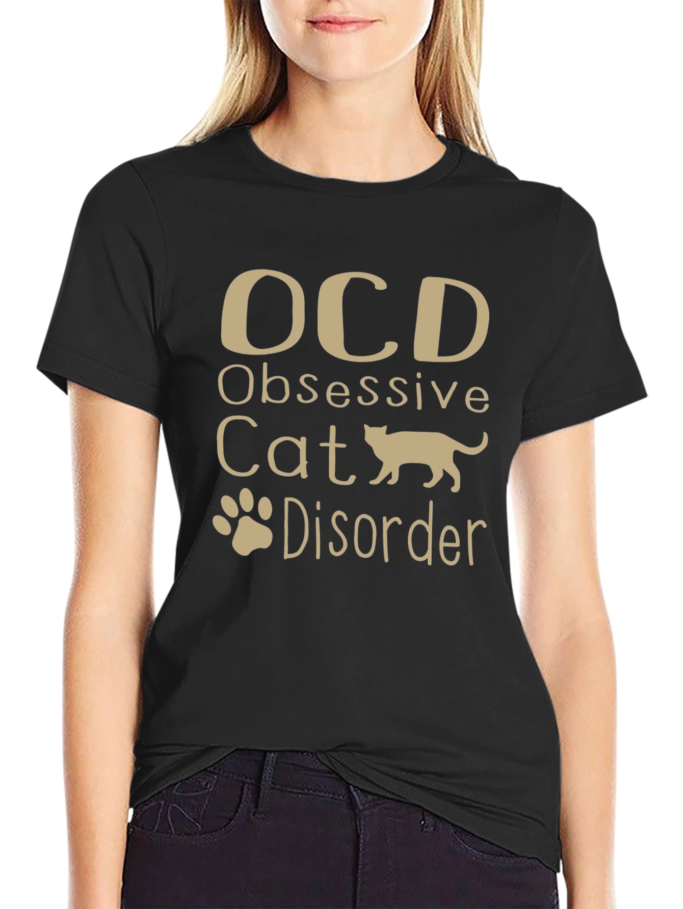Obsessive Cat Disorder Graphic Tee