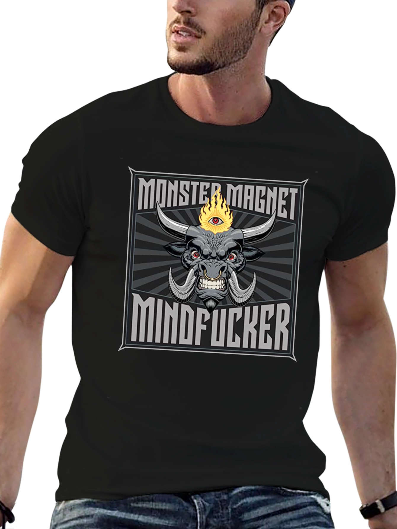 Monster Magnet Mindfucker Graphic T-Shirt