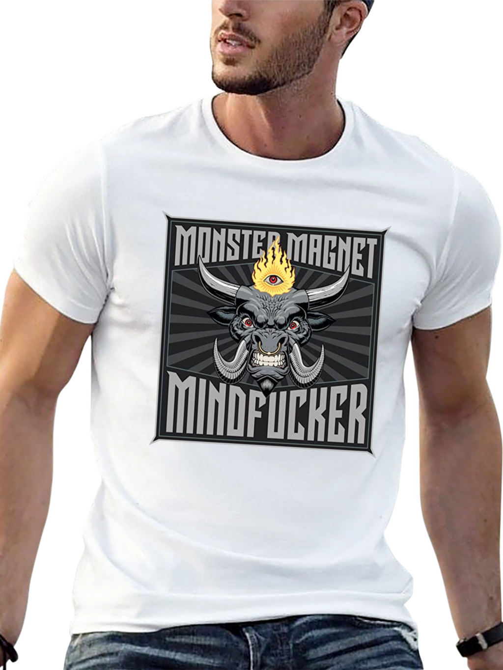 Monster Magnet Mindfucker Graphic T-Shirt