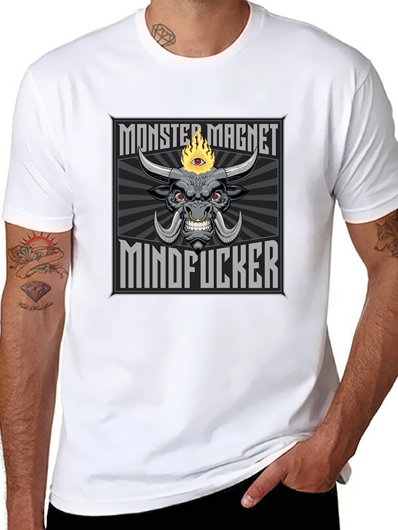 Monster Magnet Mindfucker Graphic T-Shirt