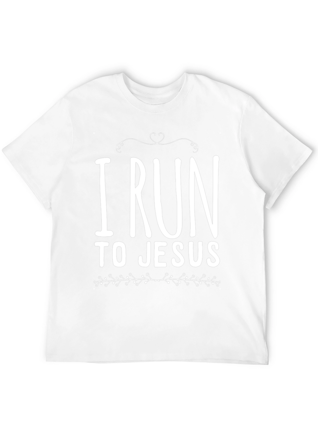 I Run To Jesus Christian T-Shirt