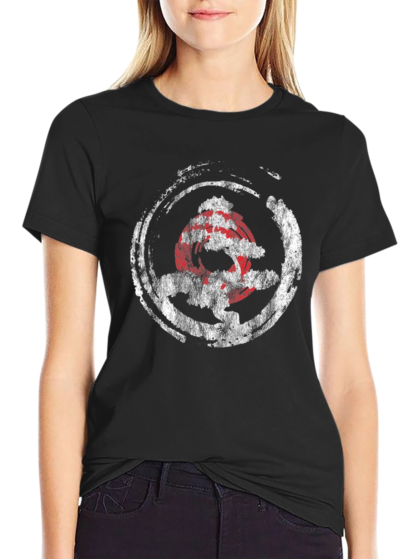 Bonsai Tree Graphic Tee - Distressed Japanese Style