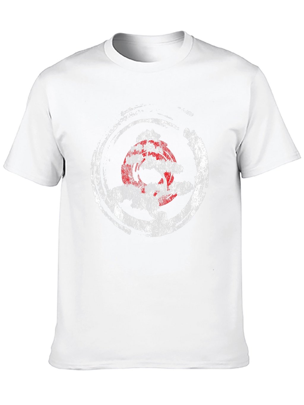Bonsai Tree Graphic Tee - Distressed Japanese Style
