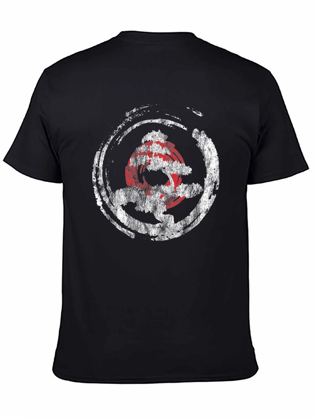 Bonsai Tree Graphic Tee - Distressed Japanese Style