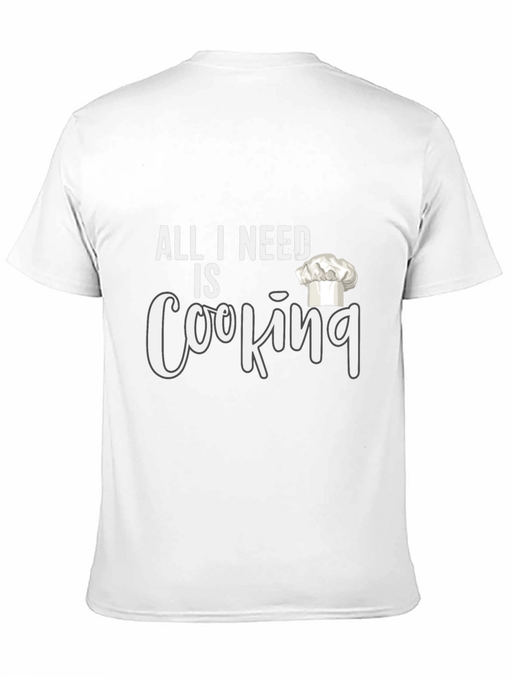 All I Need Is Cooking Black T-Shirt
