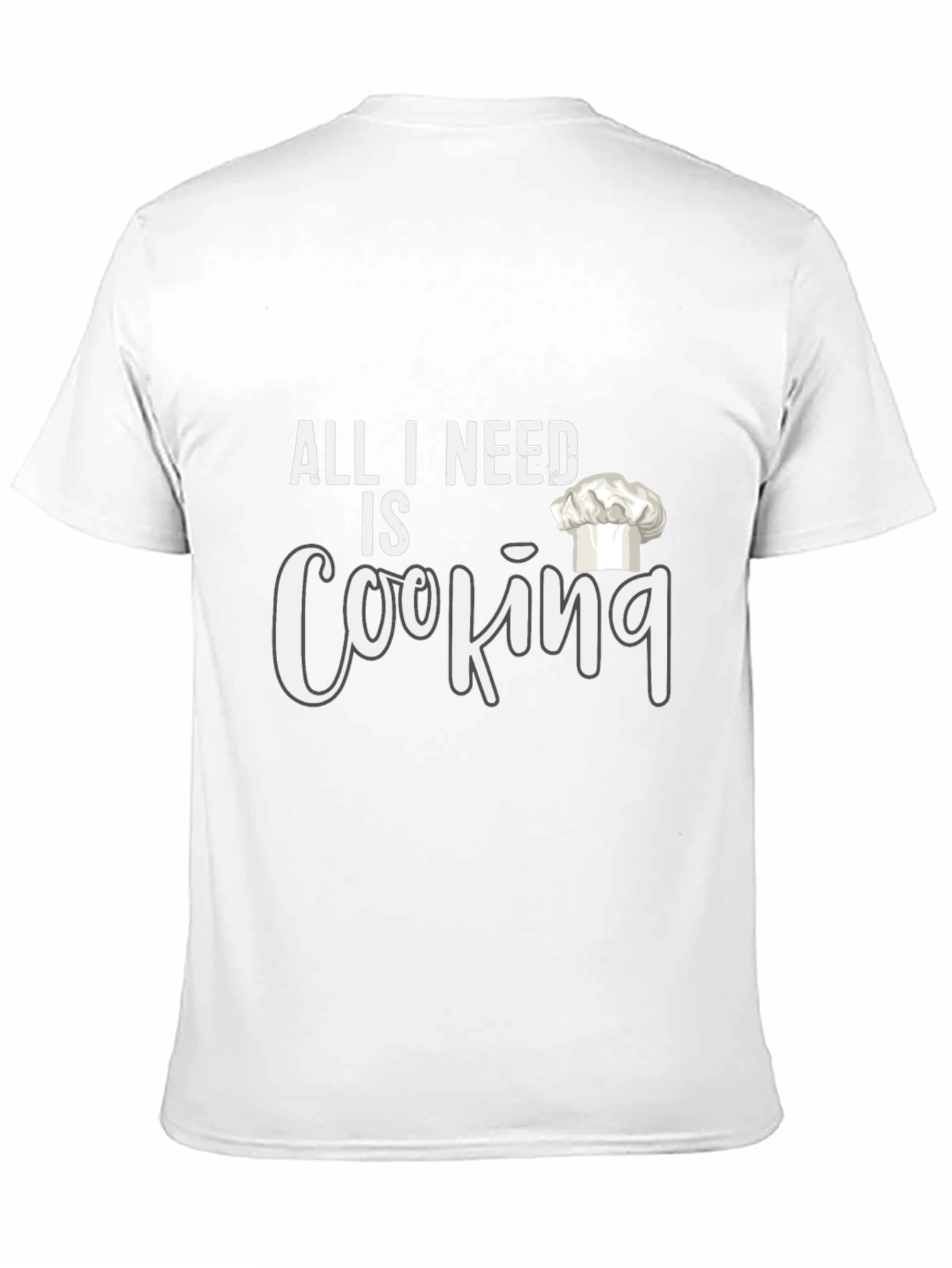 All I Need Is Cooking Black T-Shirt