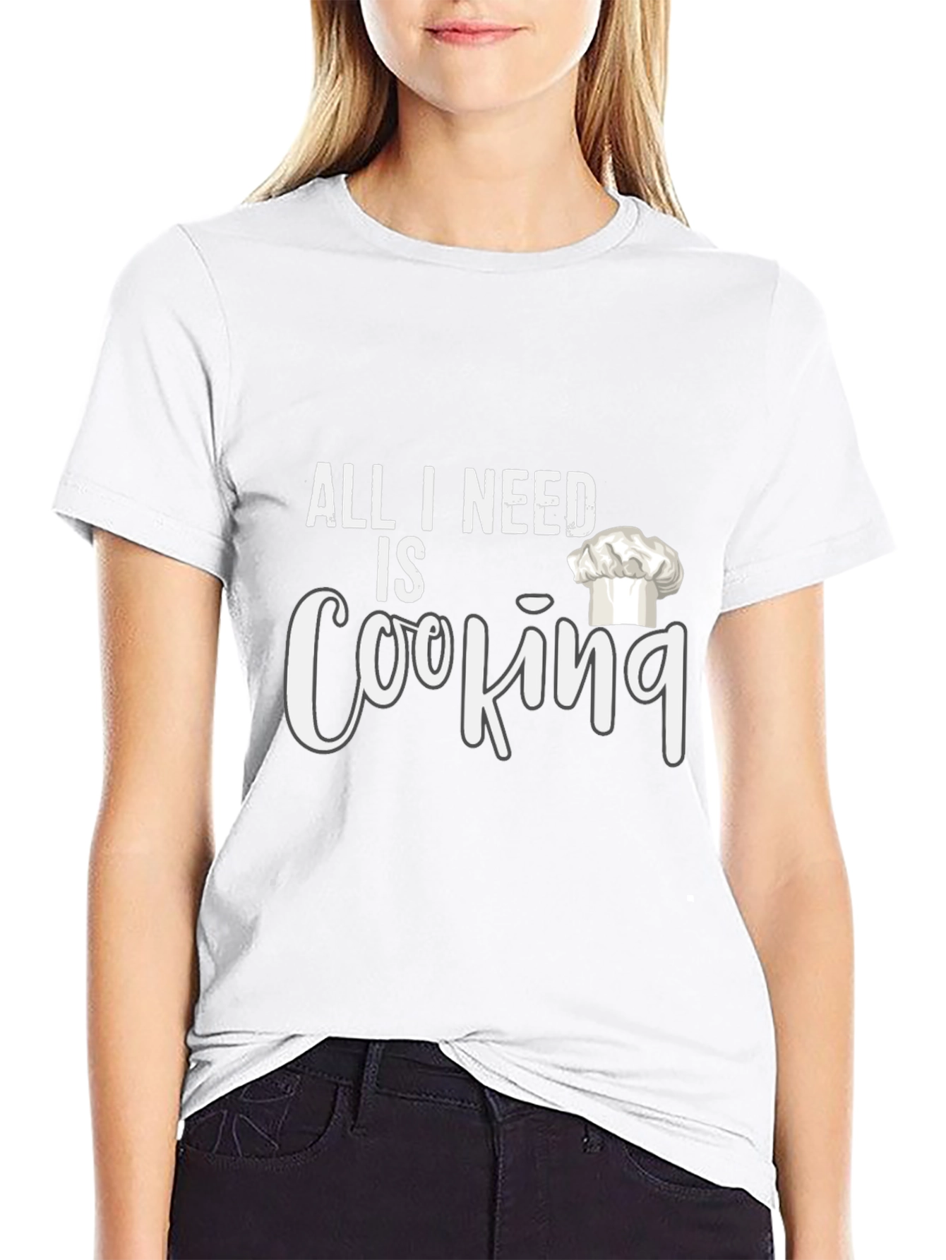 All I Need Is Cooking Black T-Shirt