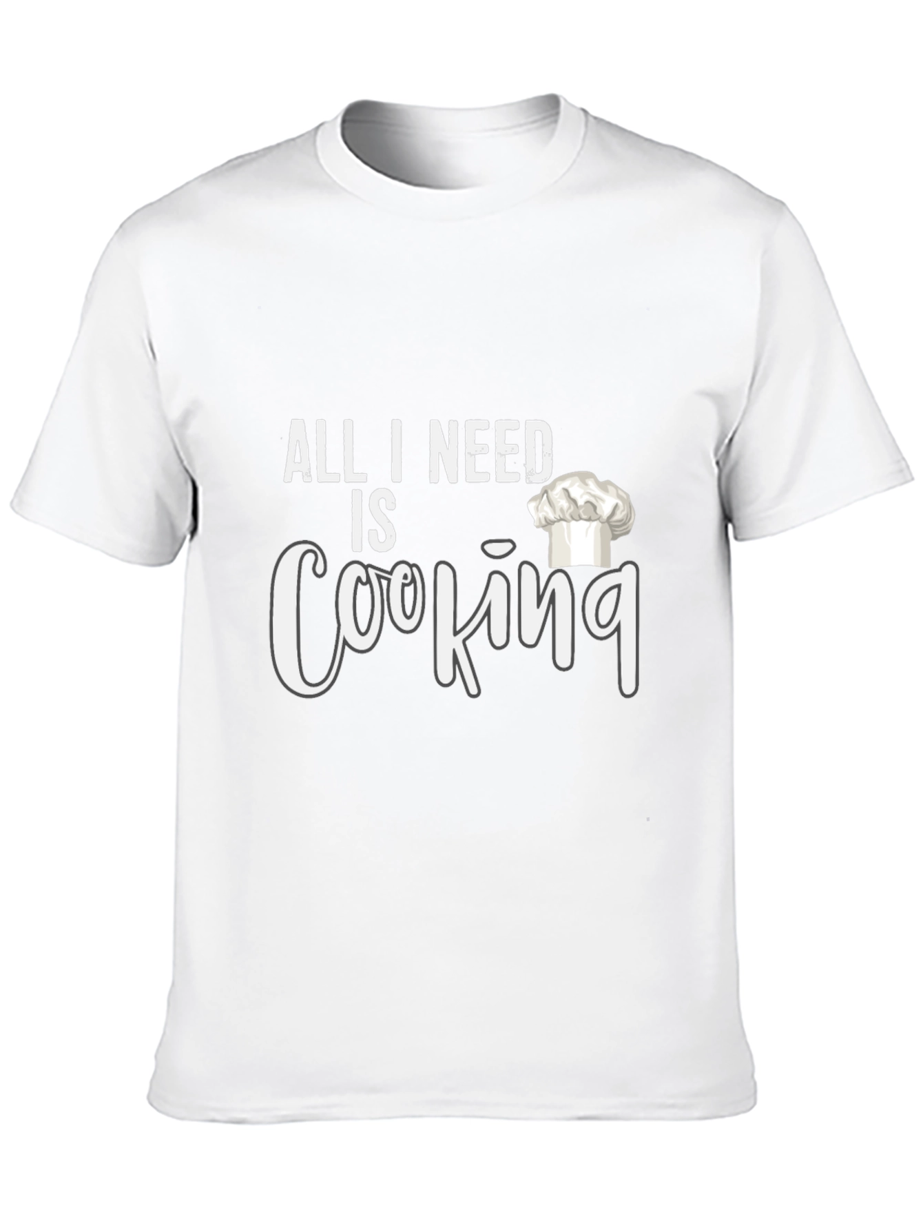 All I Need Is Cooking Black T-Shirt