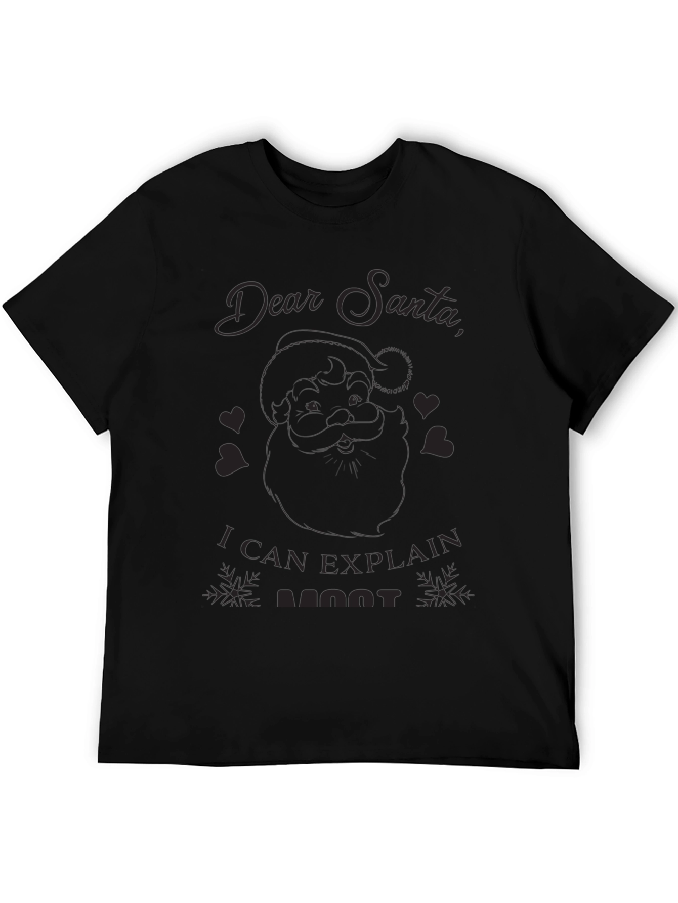 Dear Santa I Can Explain Funny T-Shirt