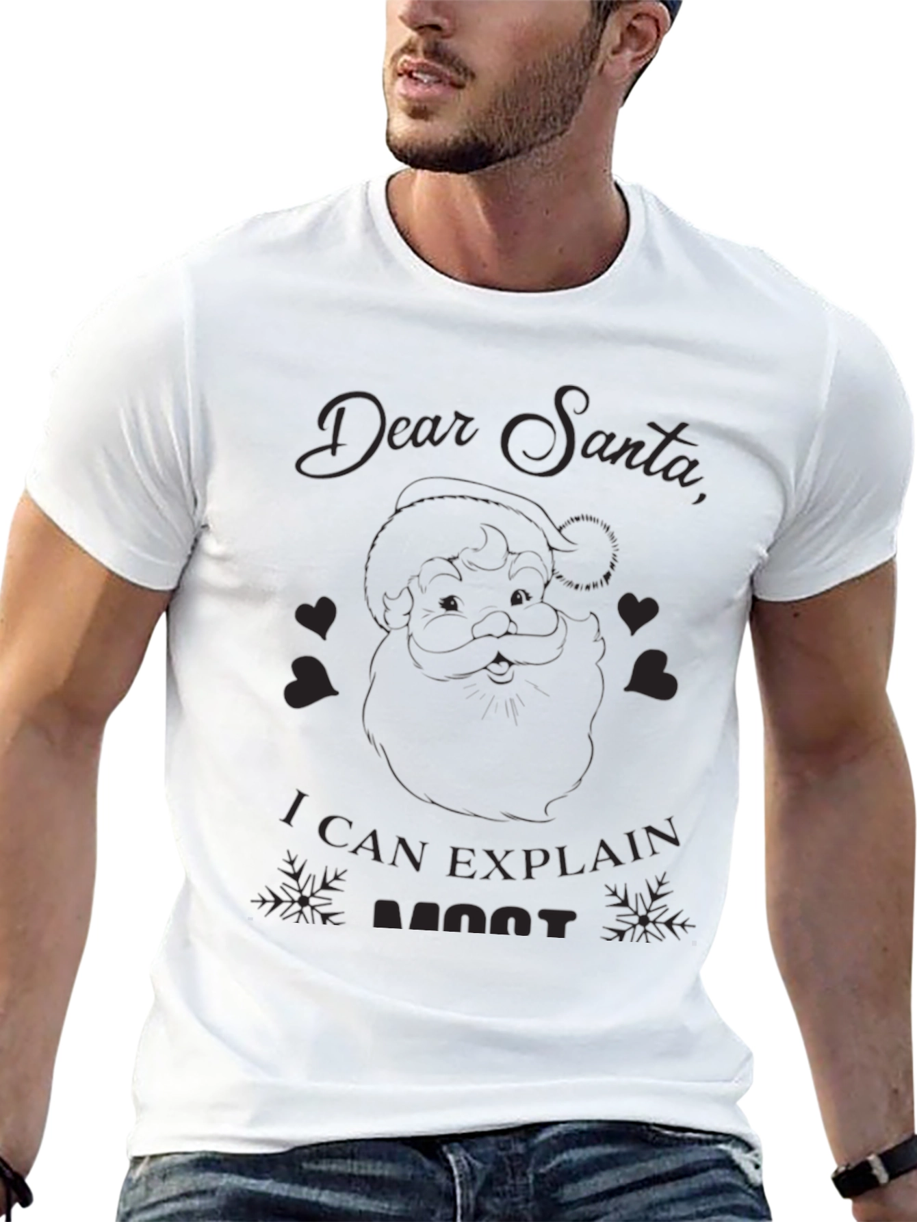 Dear Santa I Can Explain Funny T-Shirt