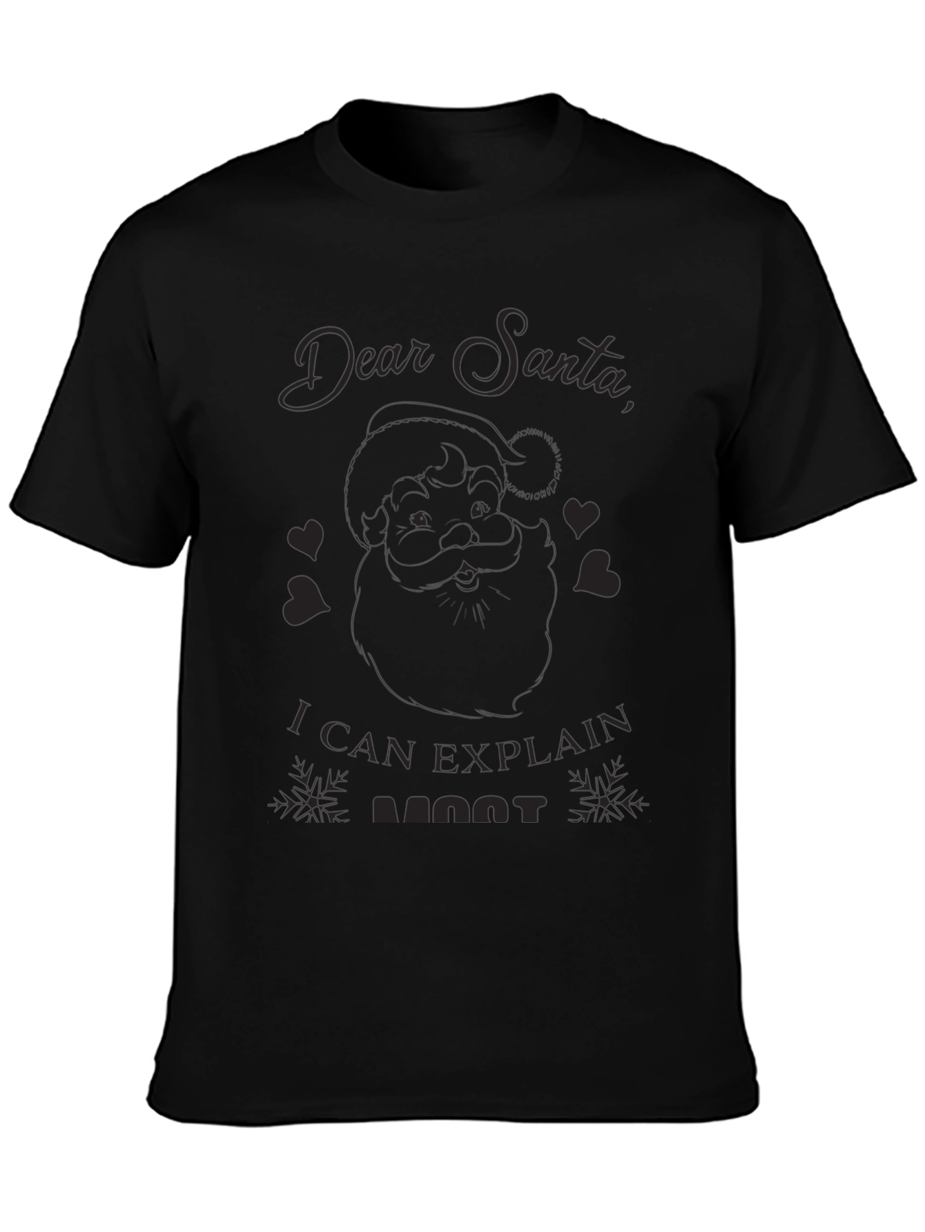 Dear Santa I Can Explain Funny T-Shirt