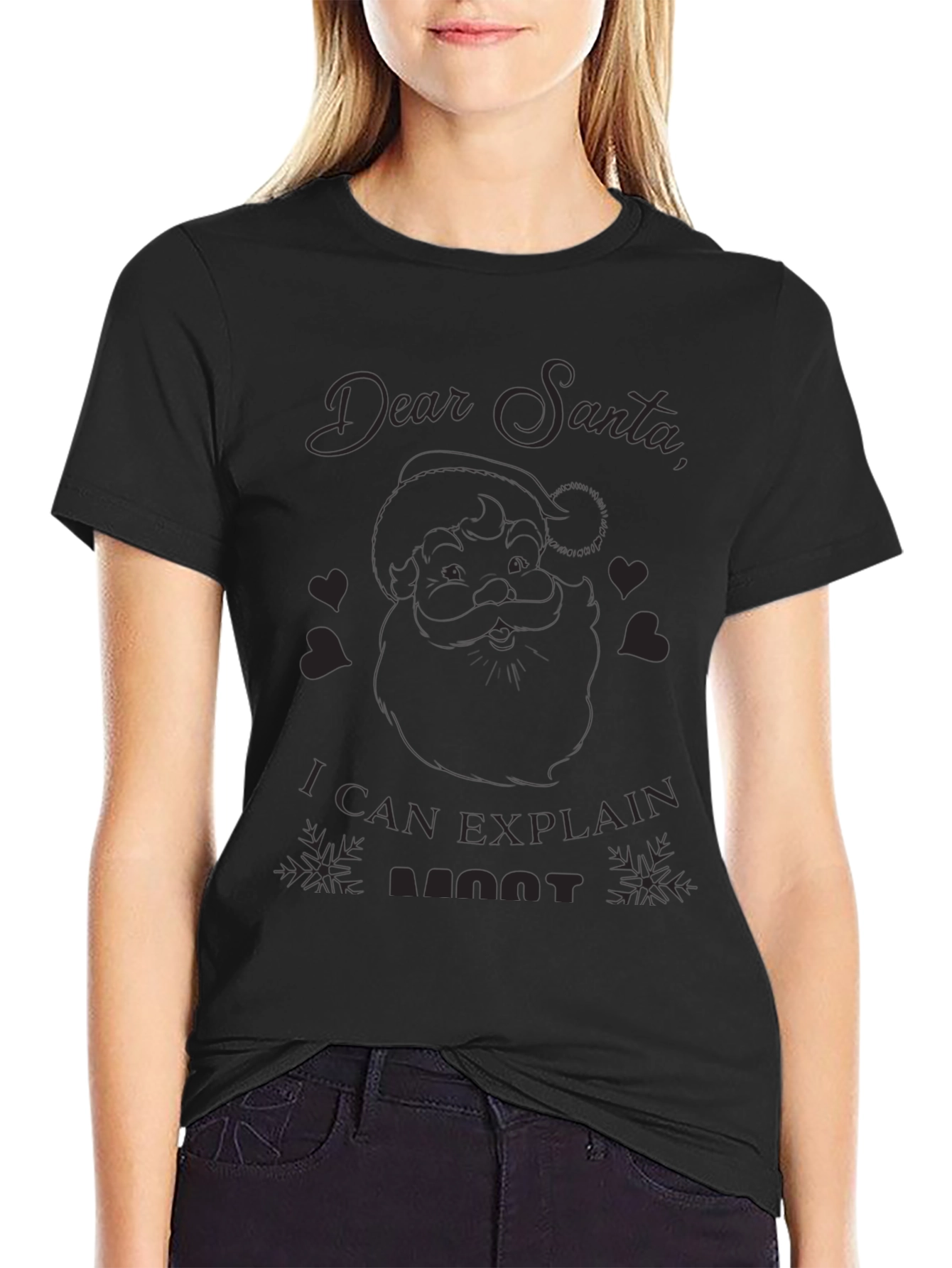 Dear Santa I Can Explain Funny T-Shirt