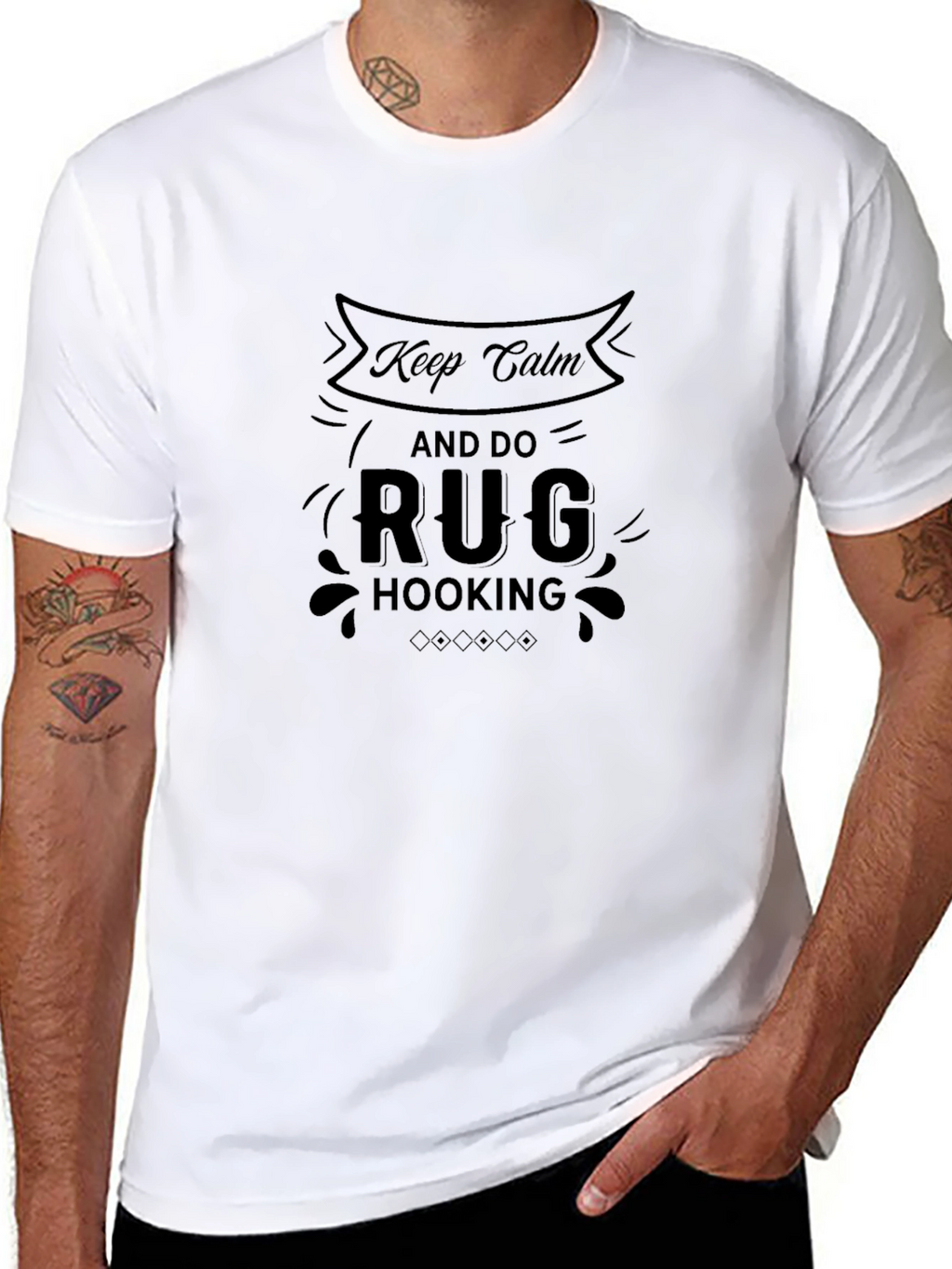 Keep Calm and Do Rug Hooking T-Shirt