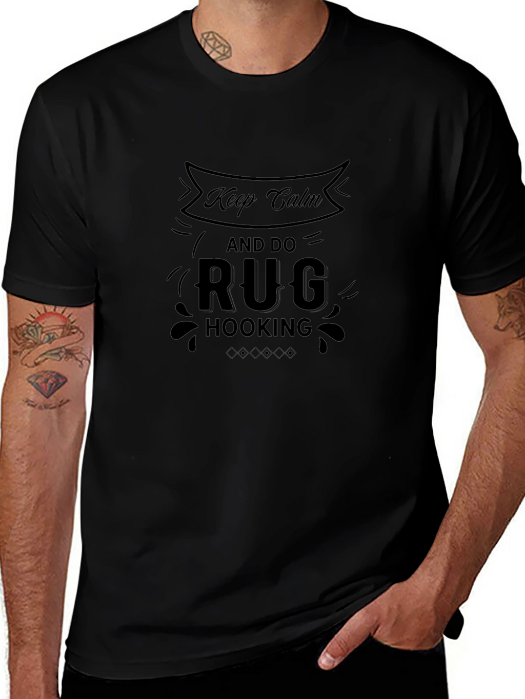 Keep Calm and Do Rug Hooking T-Shirt