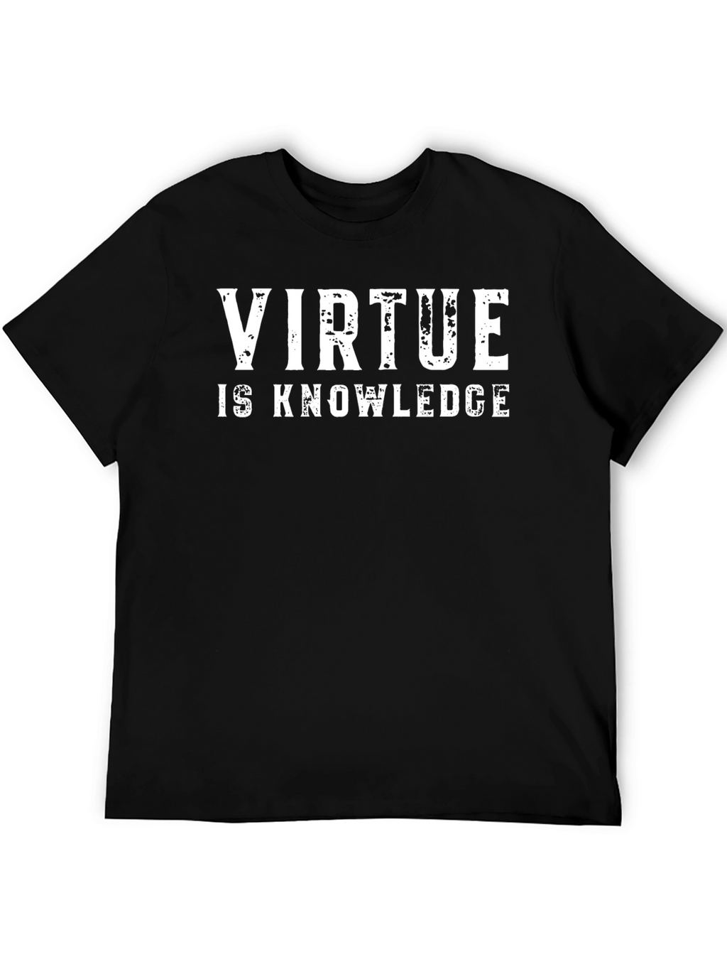 Virtue is Knowledge Graphic Tee - Black
