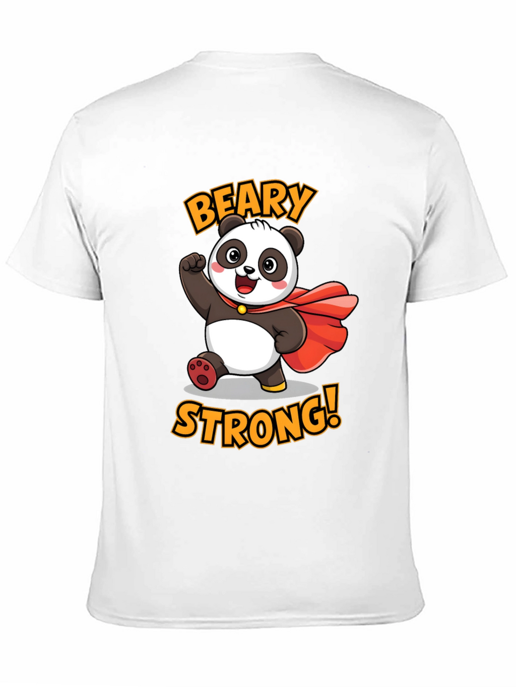 Beary Strong Panda Graphic Tee
