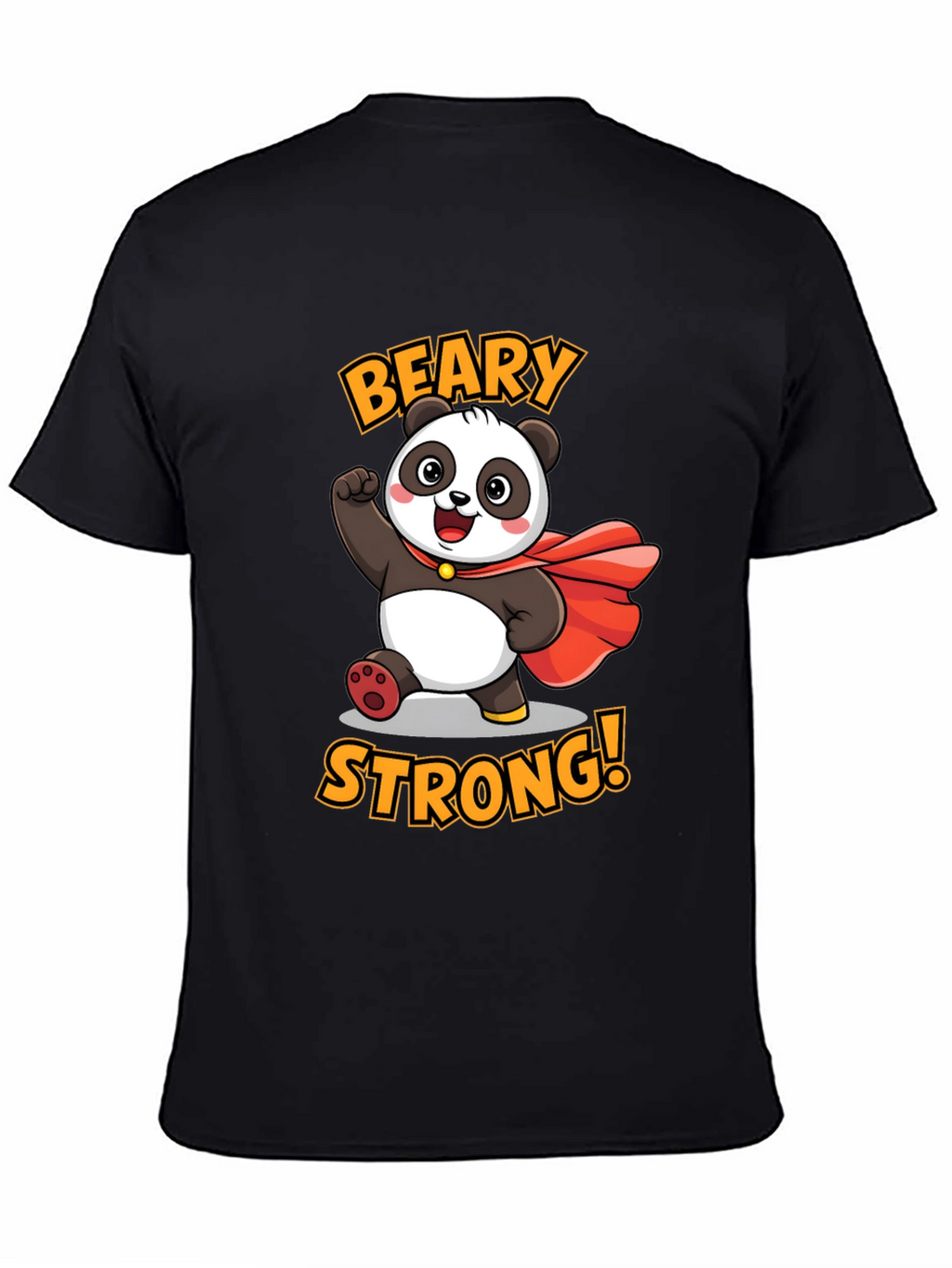 Beary Strong Panda Graphic Tee