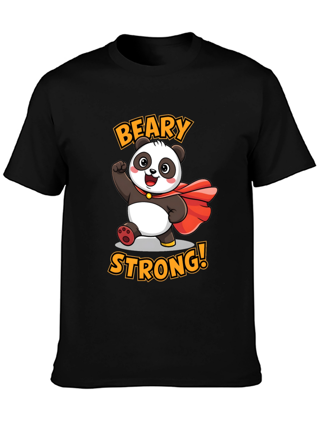 Beary Strong Panda Graphic Tee