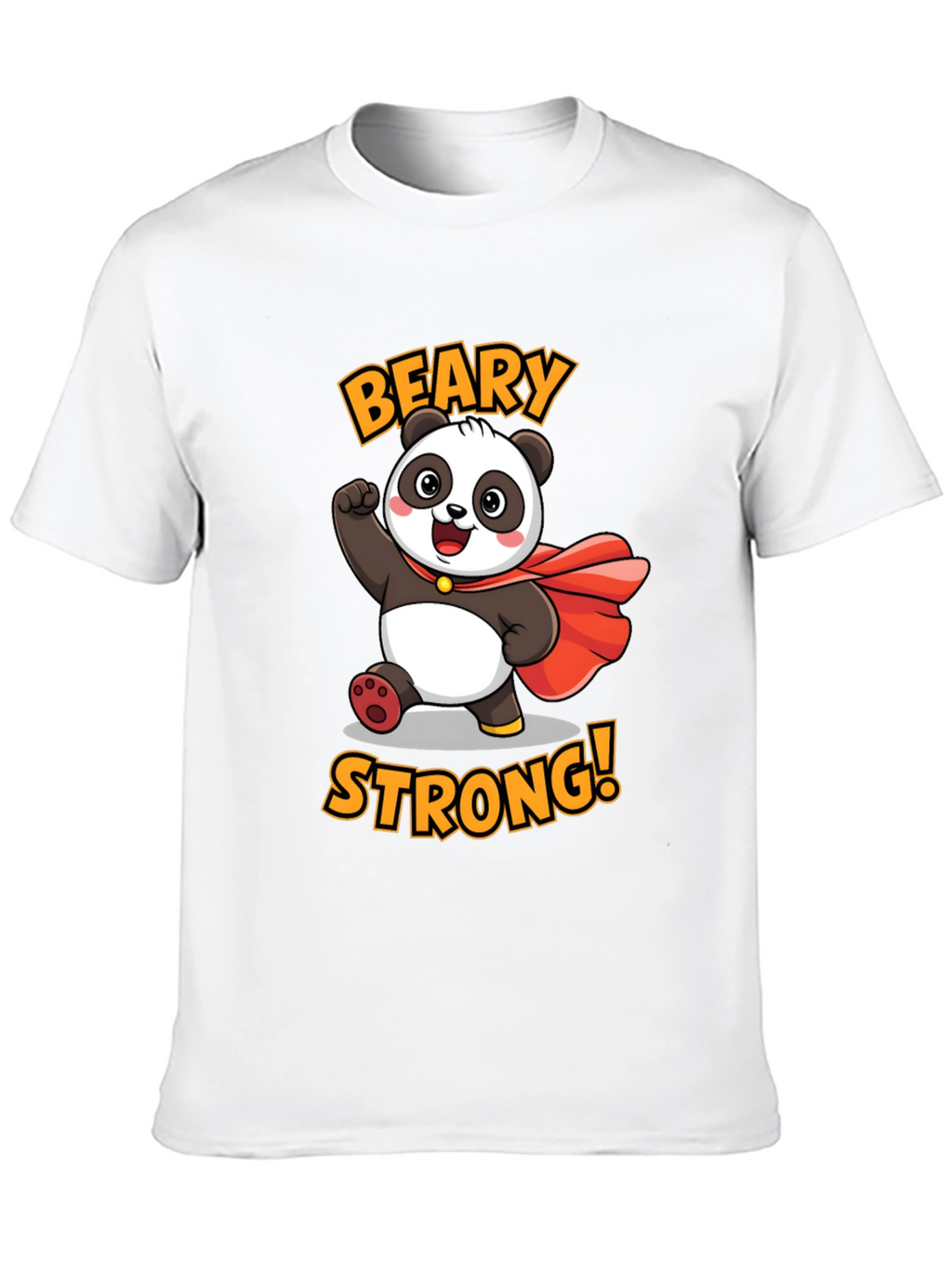 Beary Strong Panda Graphic Tee