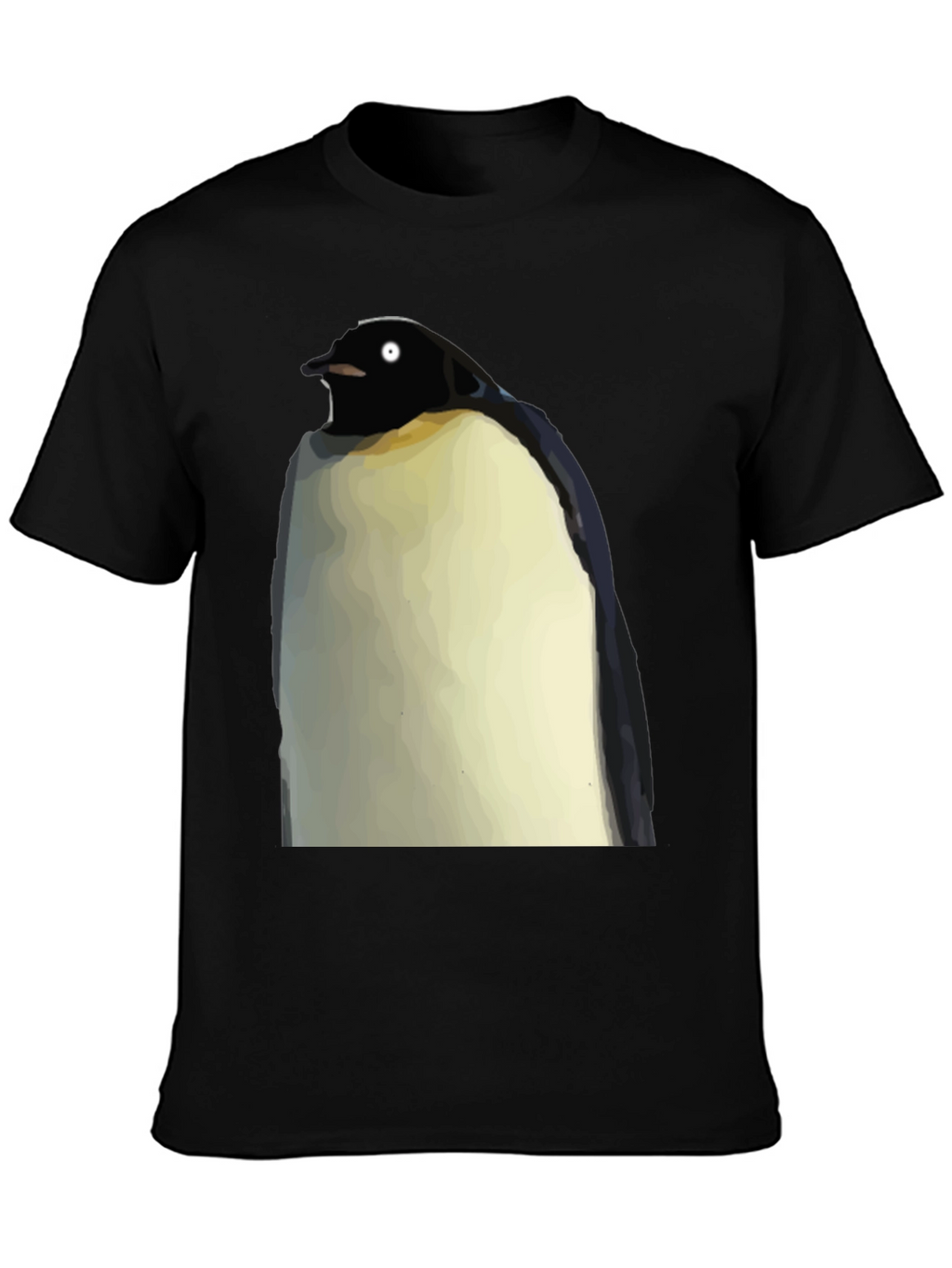 Penguin Graphic Tee - Mens Black T-Shirt