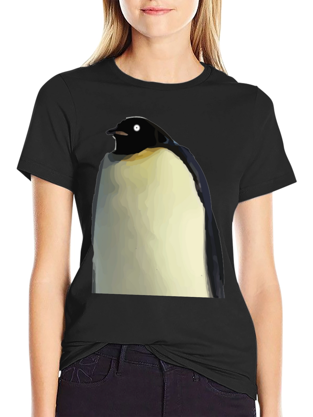 Penguin Graphic Tee - Mens Black T-Shirt