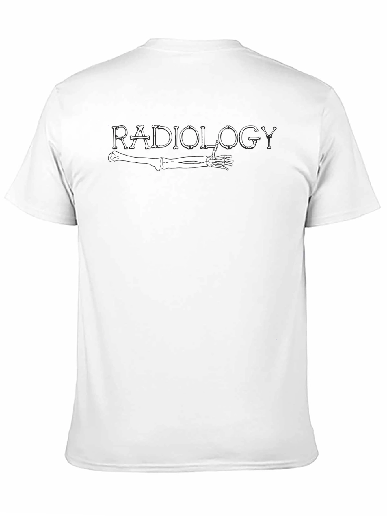 Radiology Skeleton Hand T-Shirt - Novelty Medical Tee
