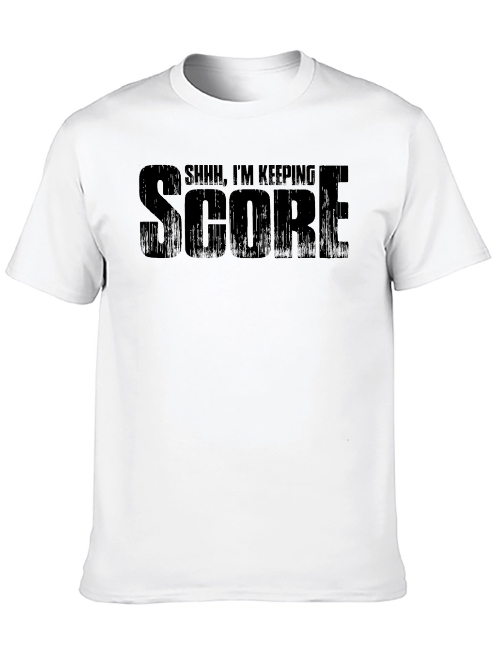Shhh Im Keeping Score Graphic Tee