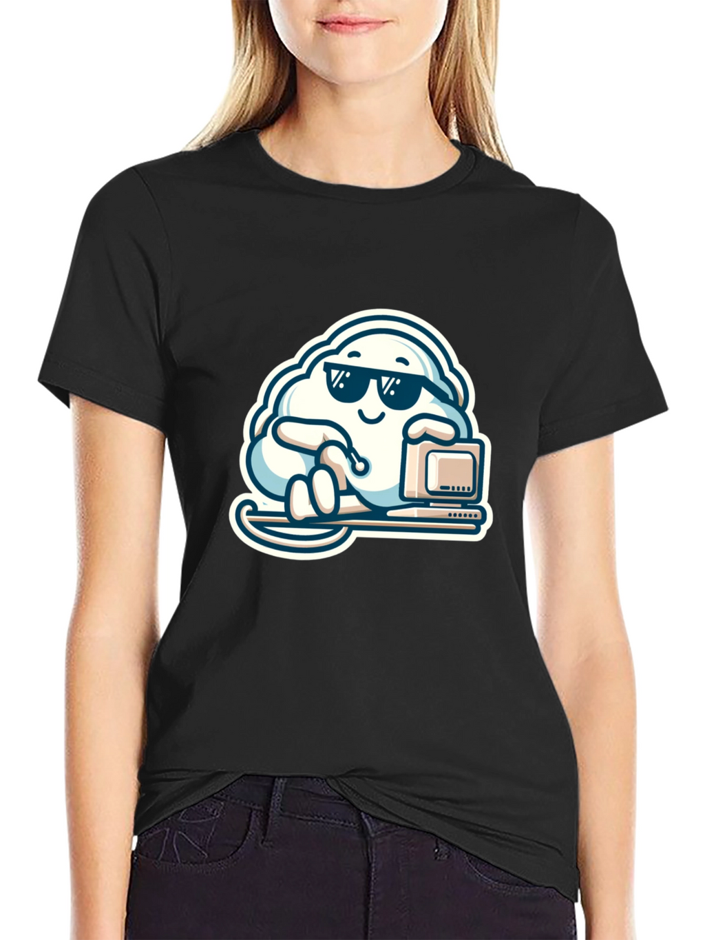 Cool Cloud Computing T-Shirt - Tech Humor Tee