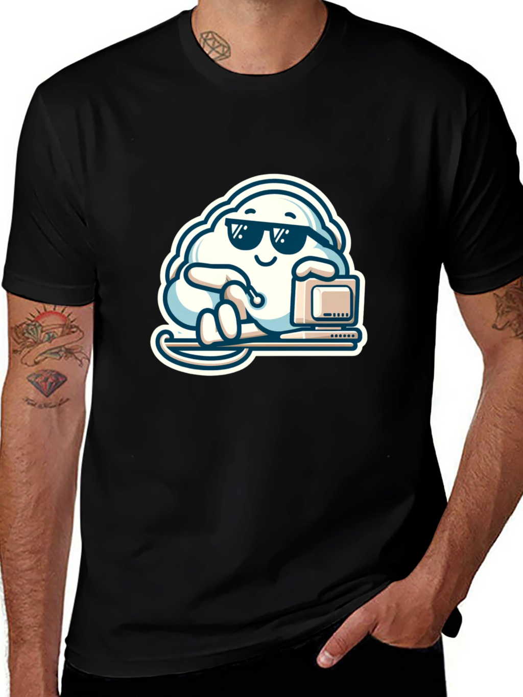 Cool Cloud Computing T-Shirt - Tech Humor Tee