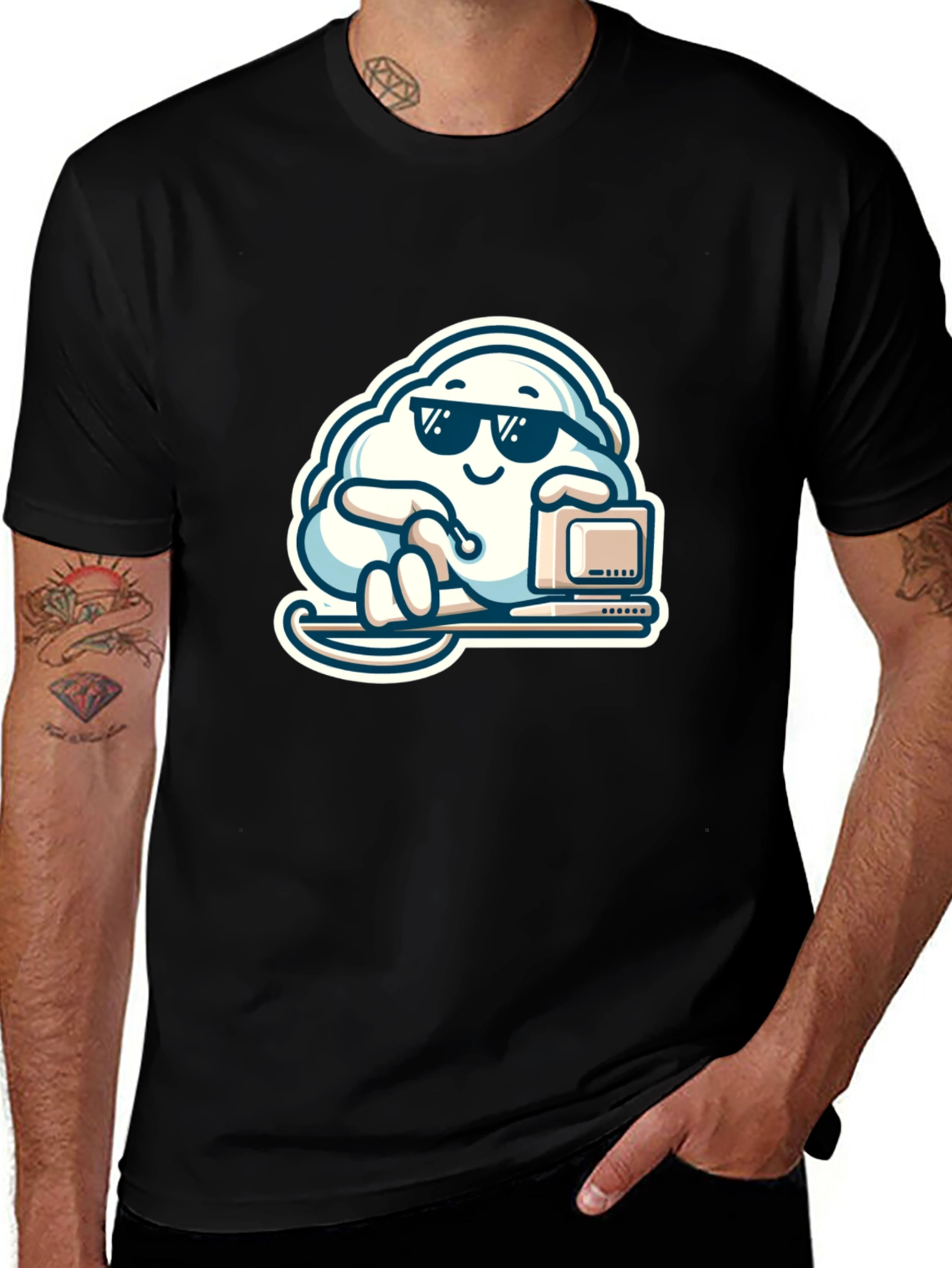 Cool Cloud Computing T-Shirt - Tech Humor Tee