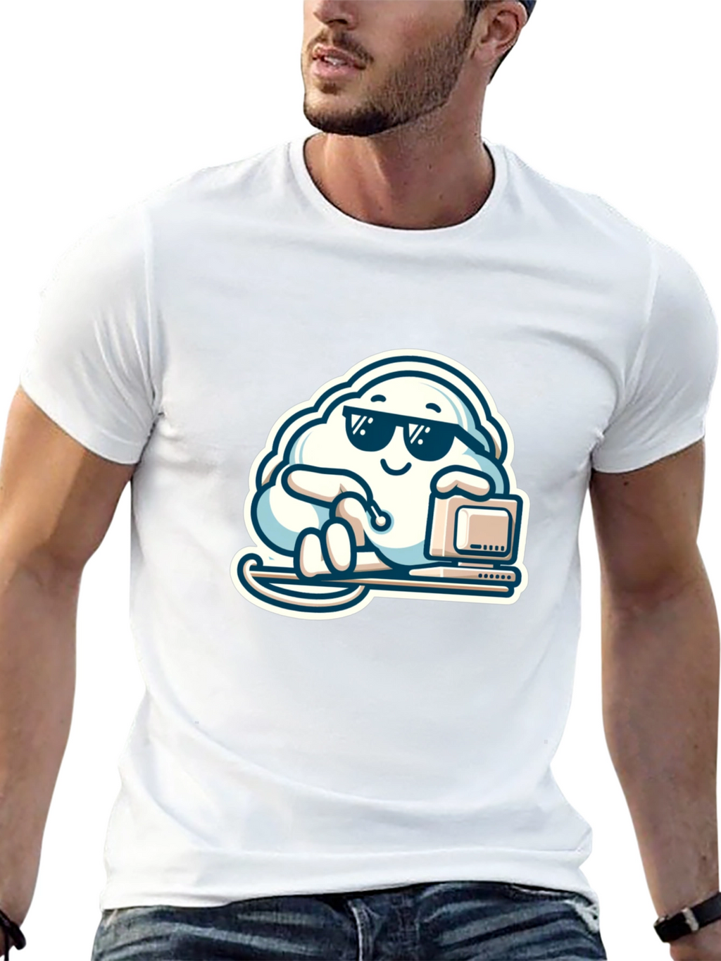 Cool Cloud Computing T-Shirt - Tech Humor Tee
