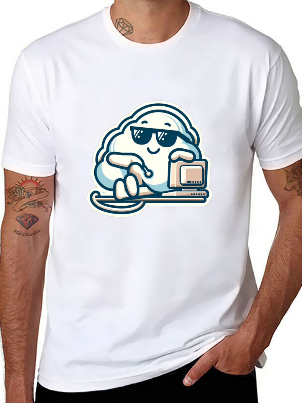Cool Cloud Computing T-Shirt - Tech Humor Tee