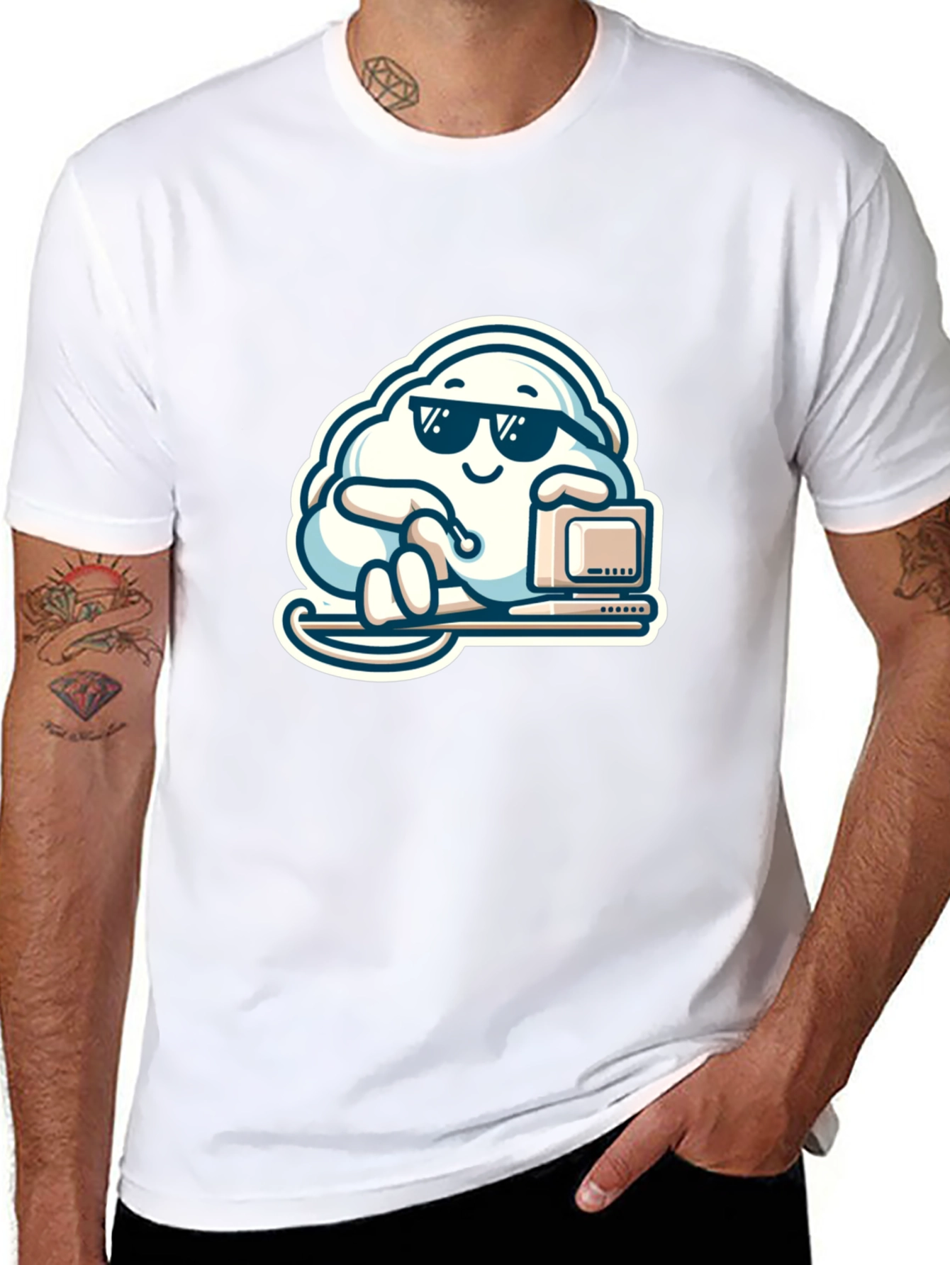 Cool Cloud Computing T-Shirt - Tech Humor Tee