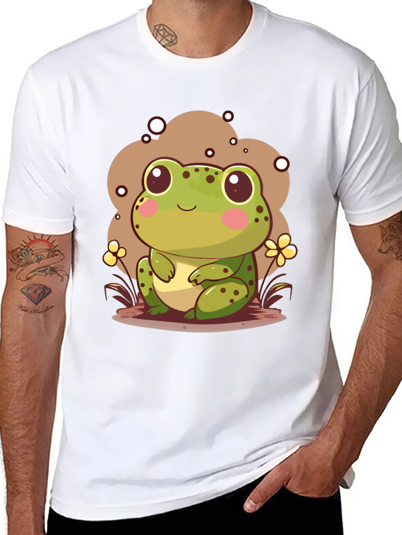 Cute Frog Graphic Tee - Unisex