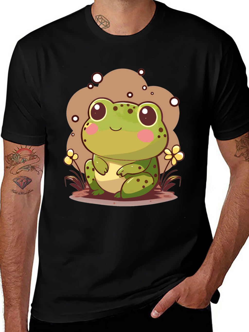 Cute Frog Graphic Tee - Unisex