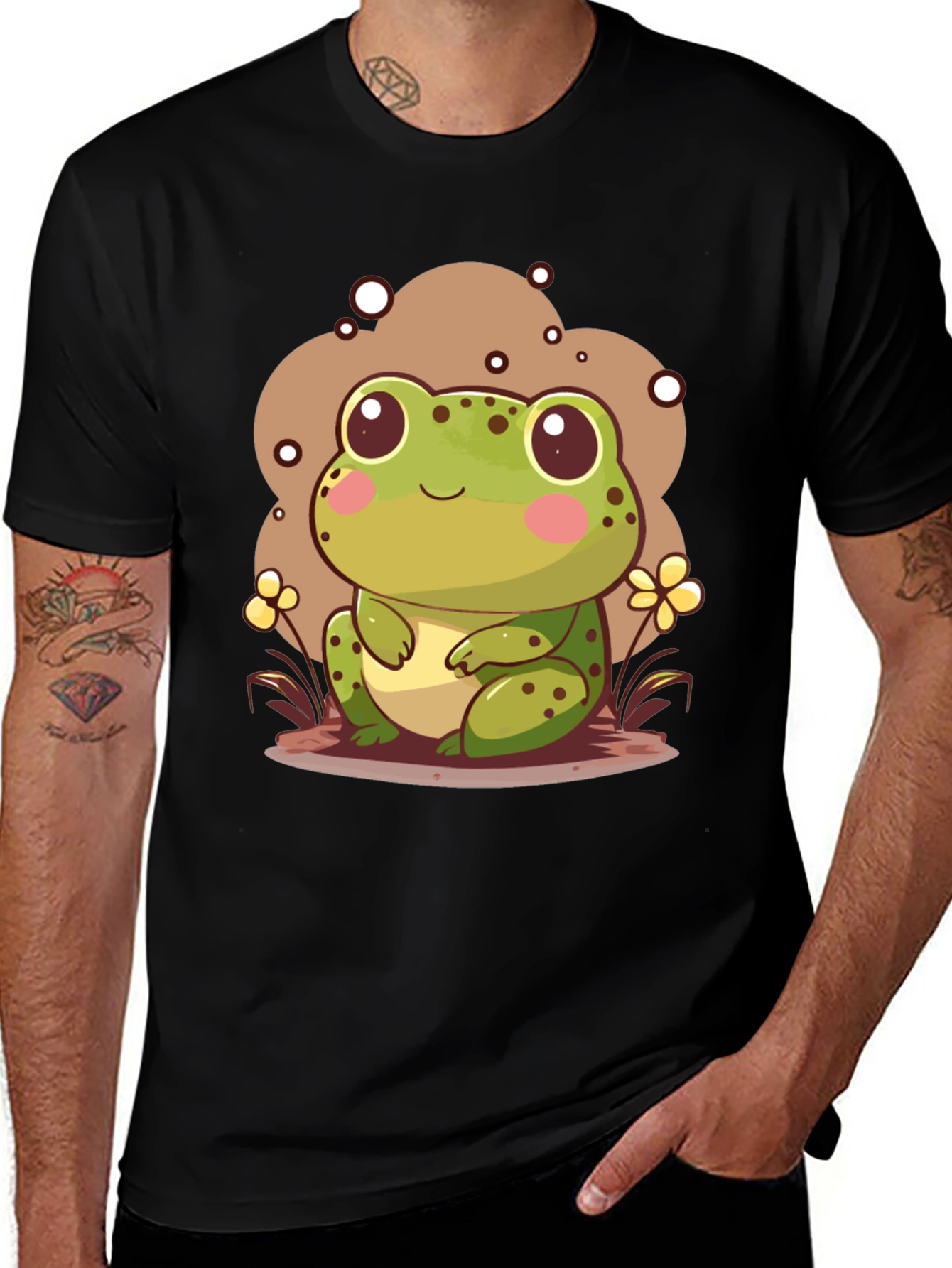 Cute Frog Graphic Tee - Unisex