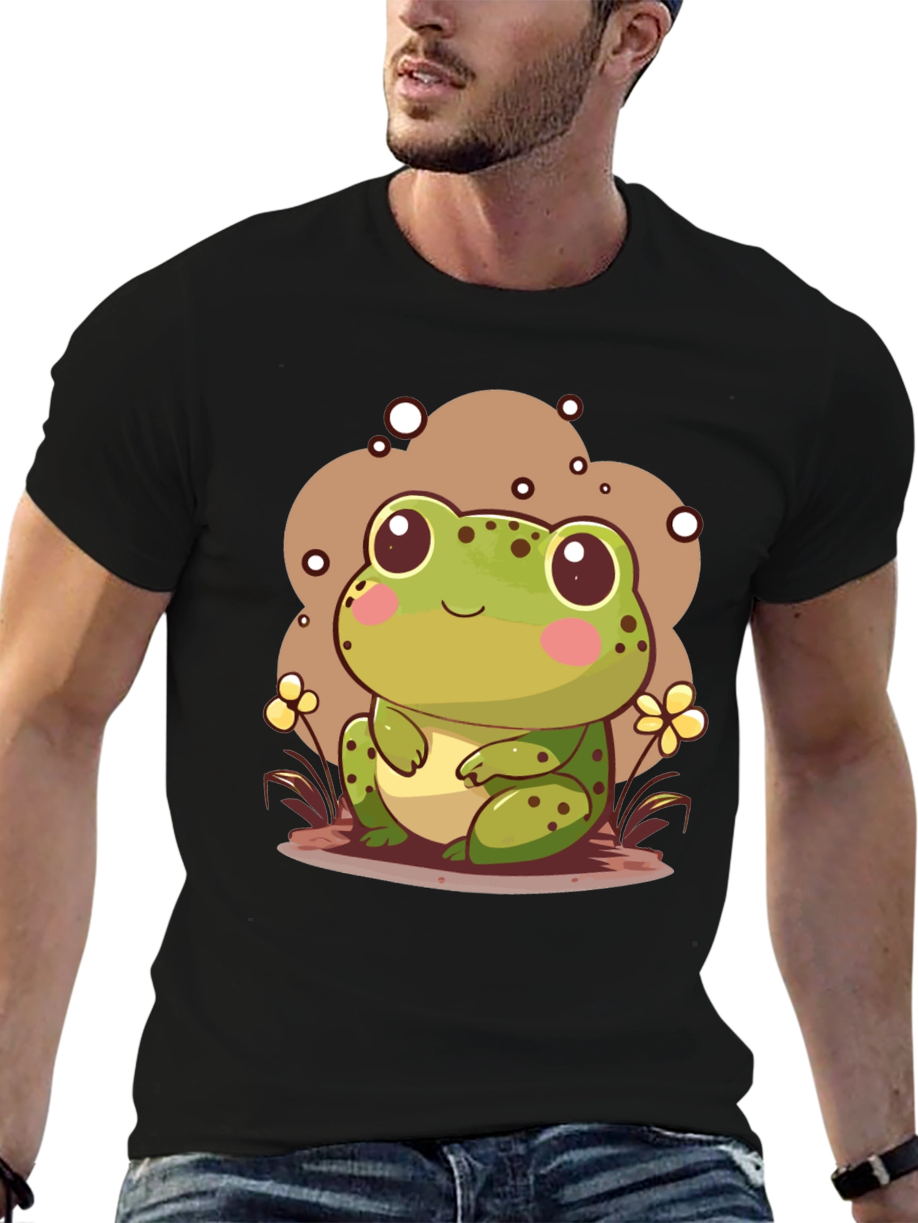 Cute Frog Graphic Tee - Unisex
