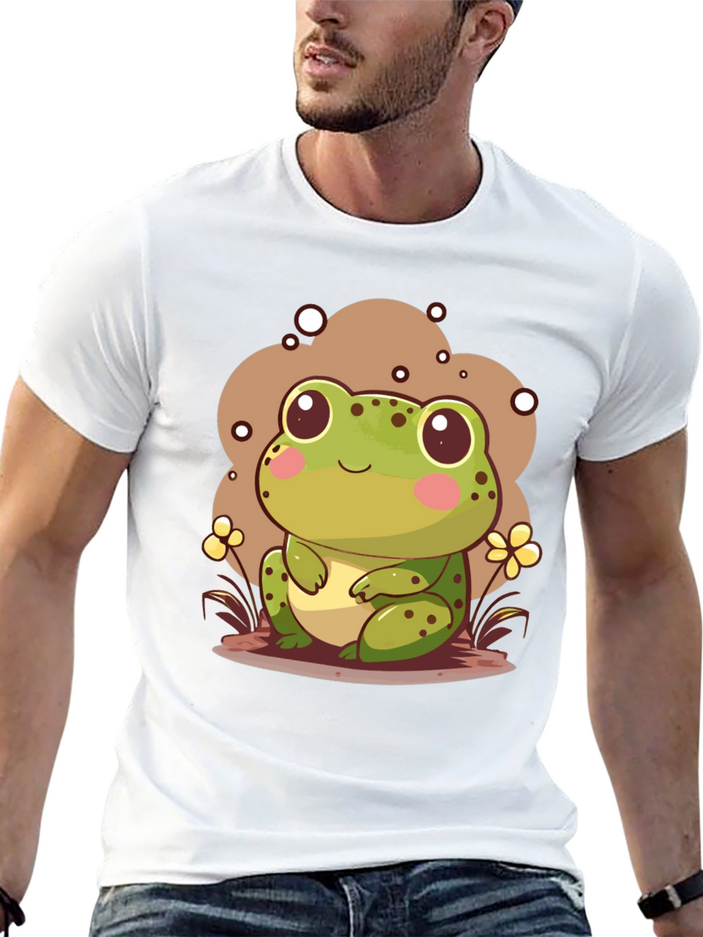 Cute Frog Graphic Tee - Unisex