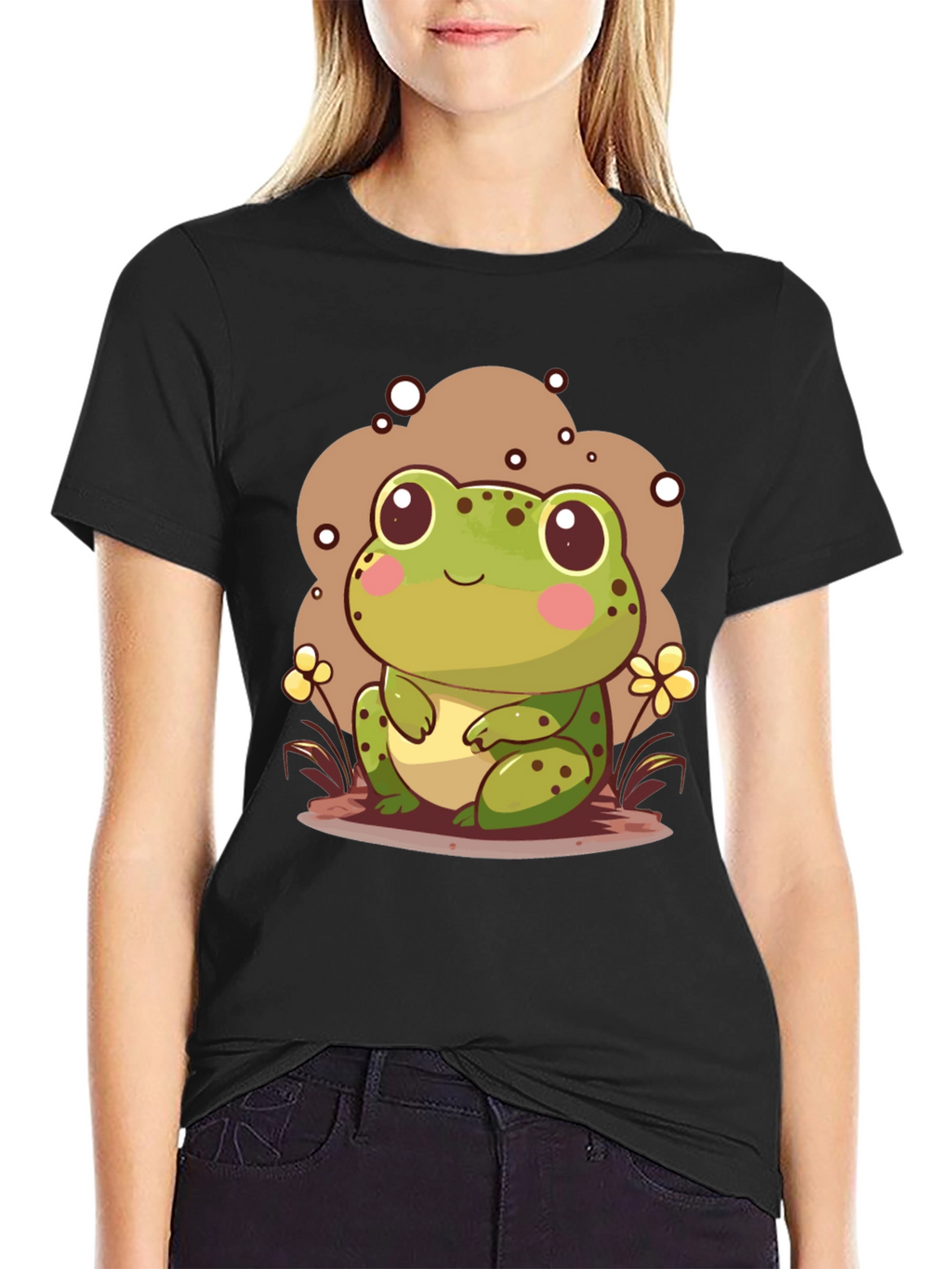 Cute Frog Graphic Tee - Unisex