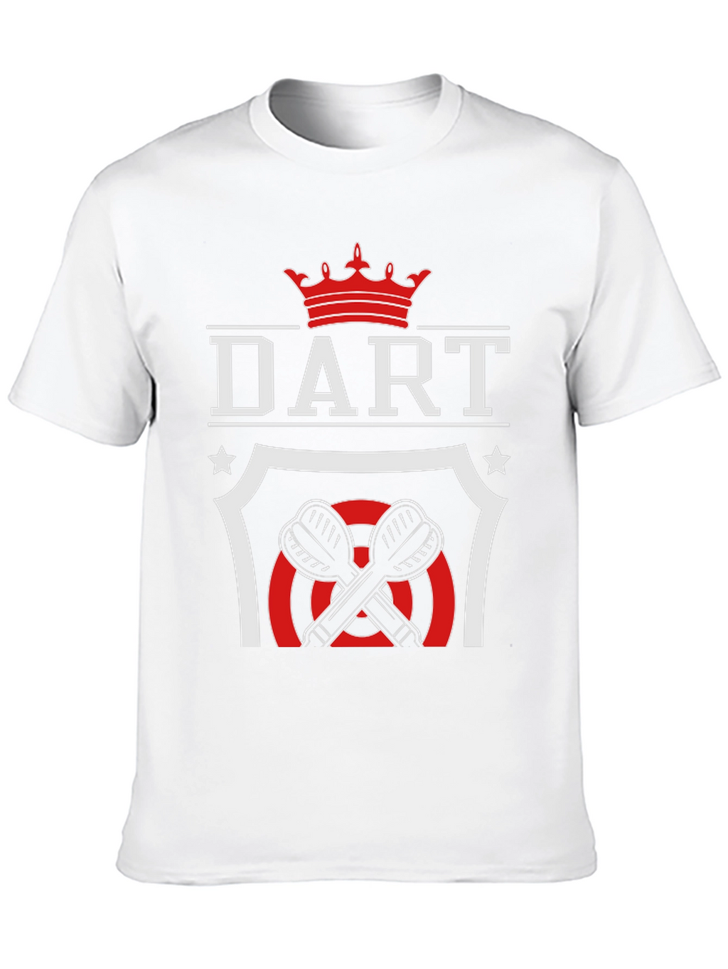 Dart Crown T-Shirt - Black Graphic Tee