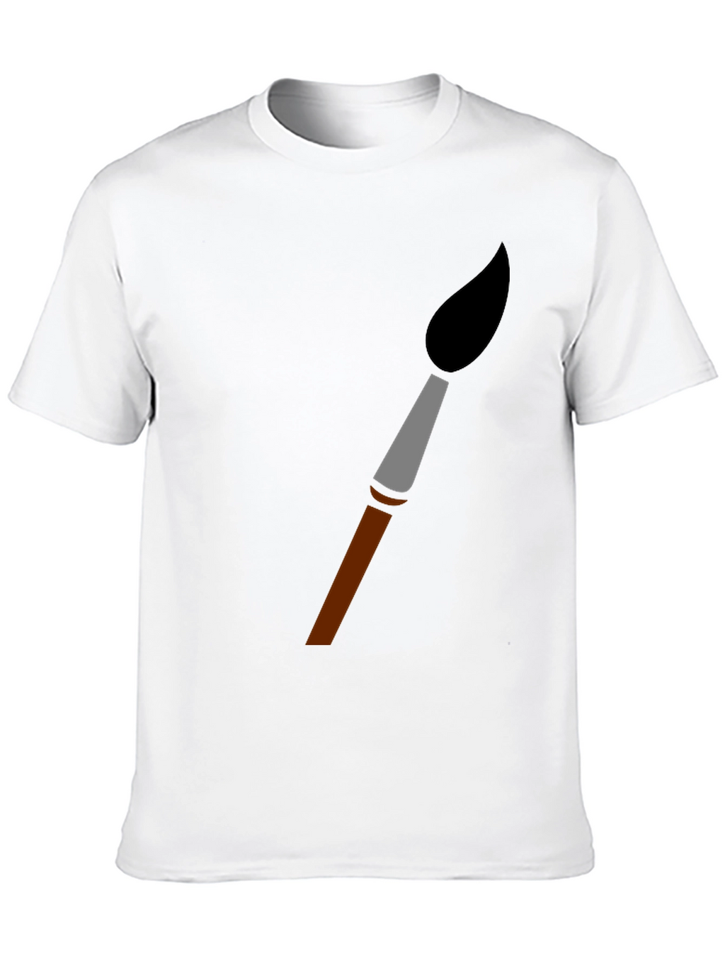 Brush Stroke Tee - Artistic Graphic T-Shirt