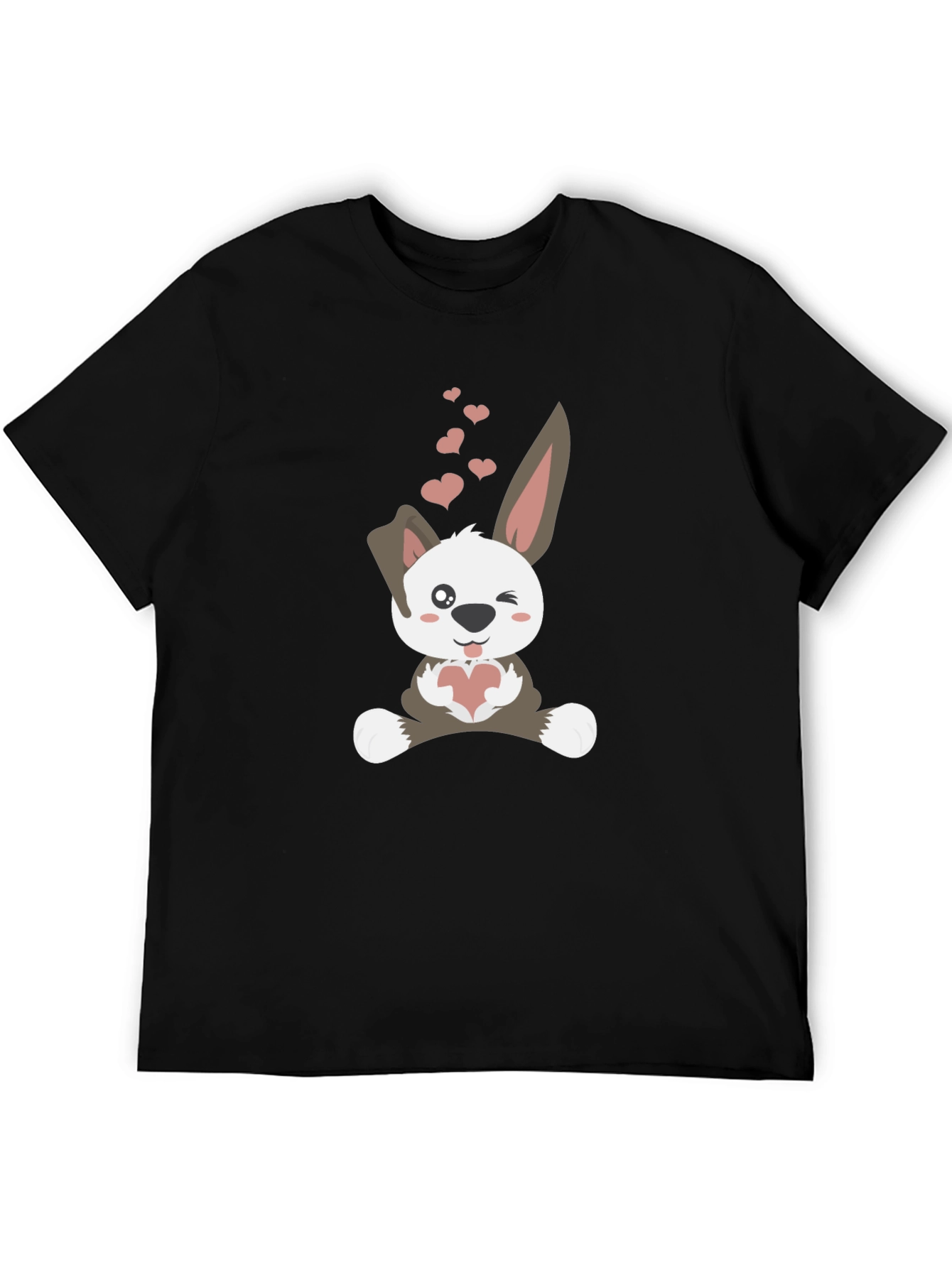 Cute Bunny Valentines Day T-Shirt