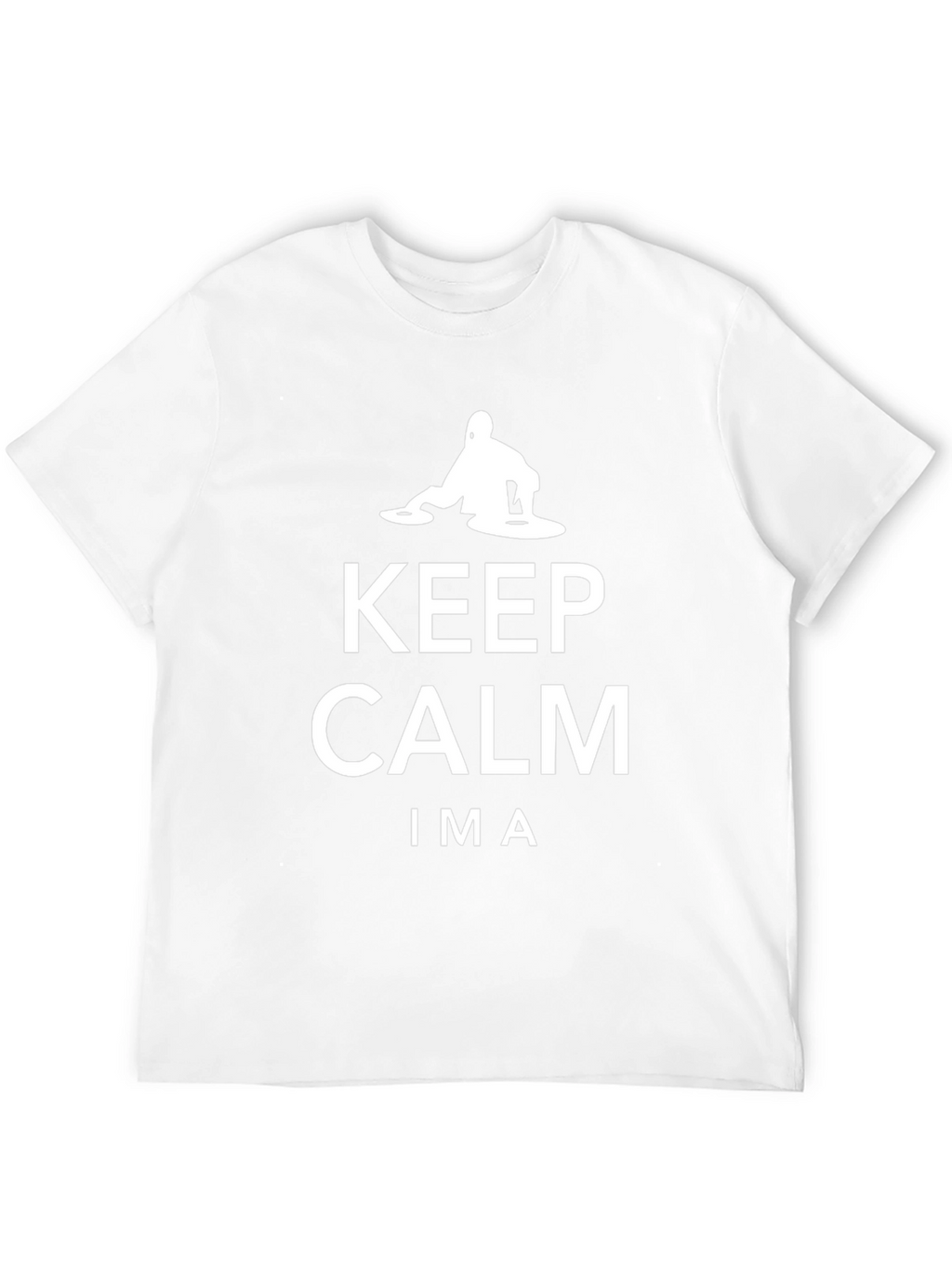 Keep Calm IMA DJ Black T-Shirt