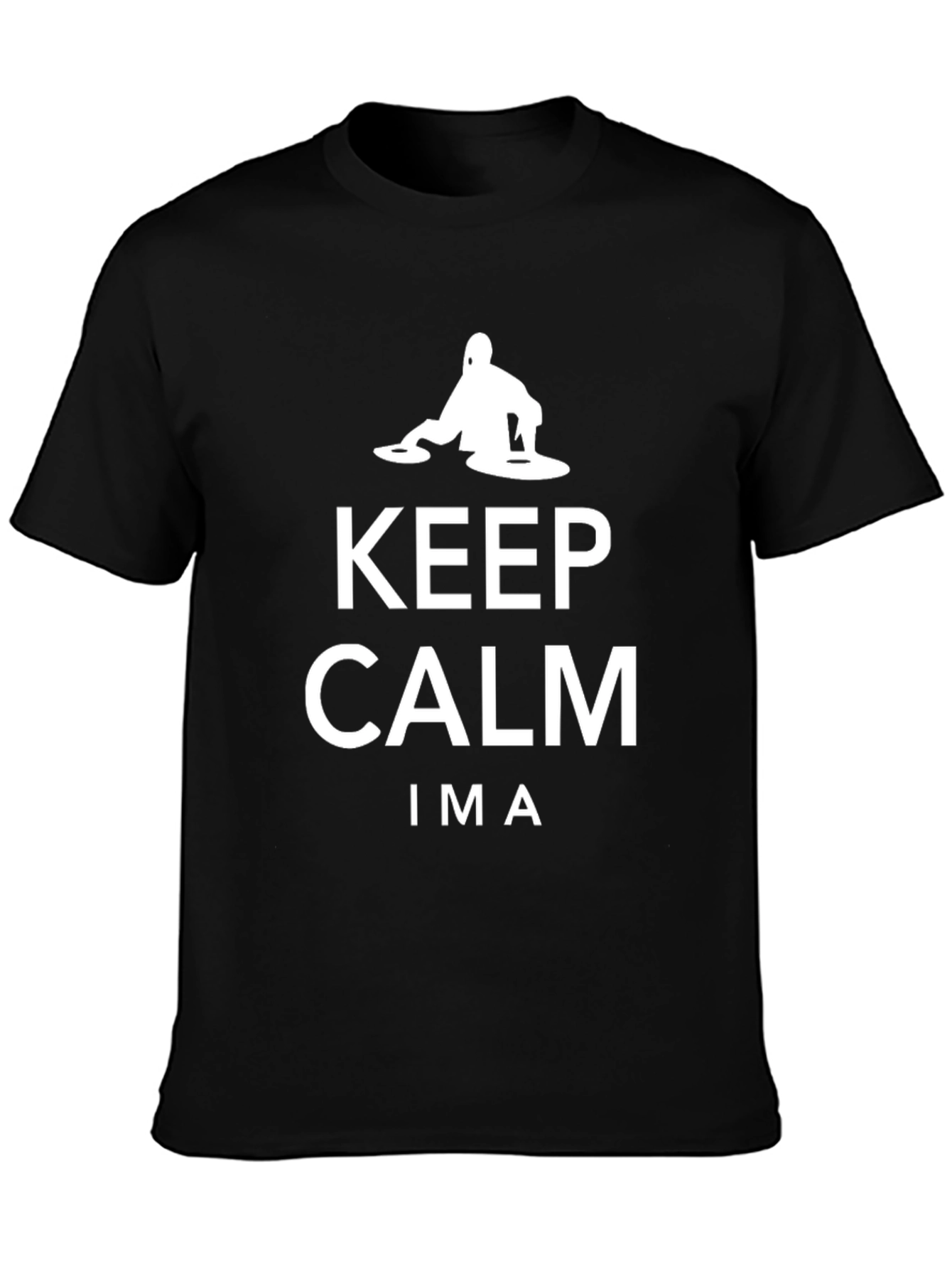 Keep Calm IMA DJ Black T-Shirt
