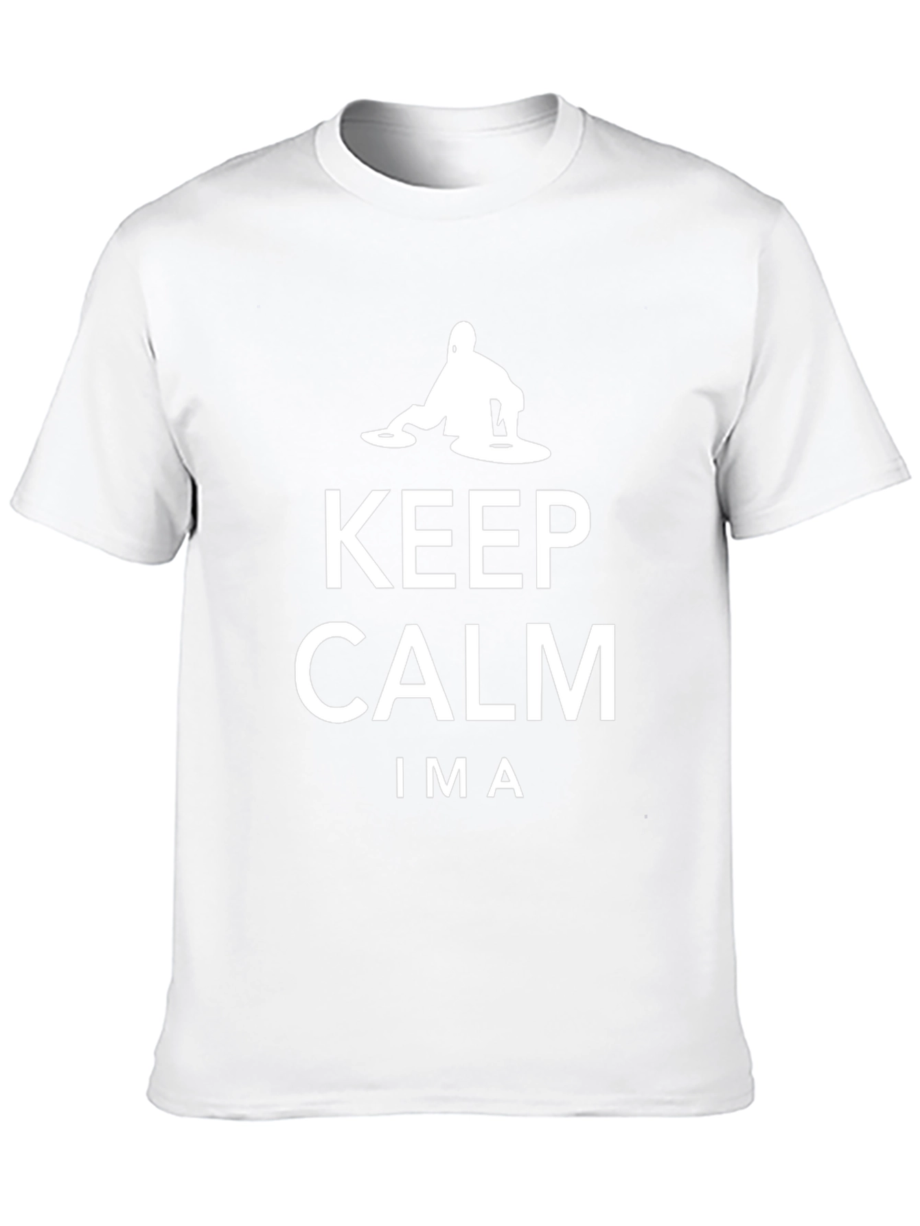 Keep Calm IMA DJ Black T-Shirt