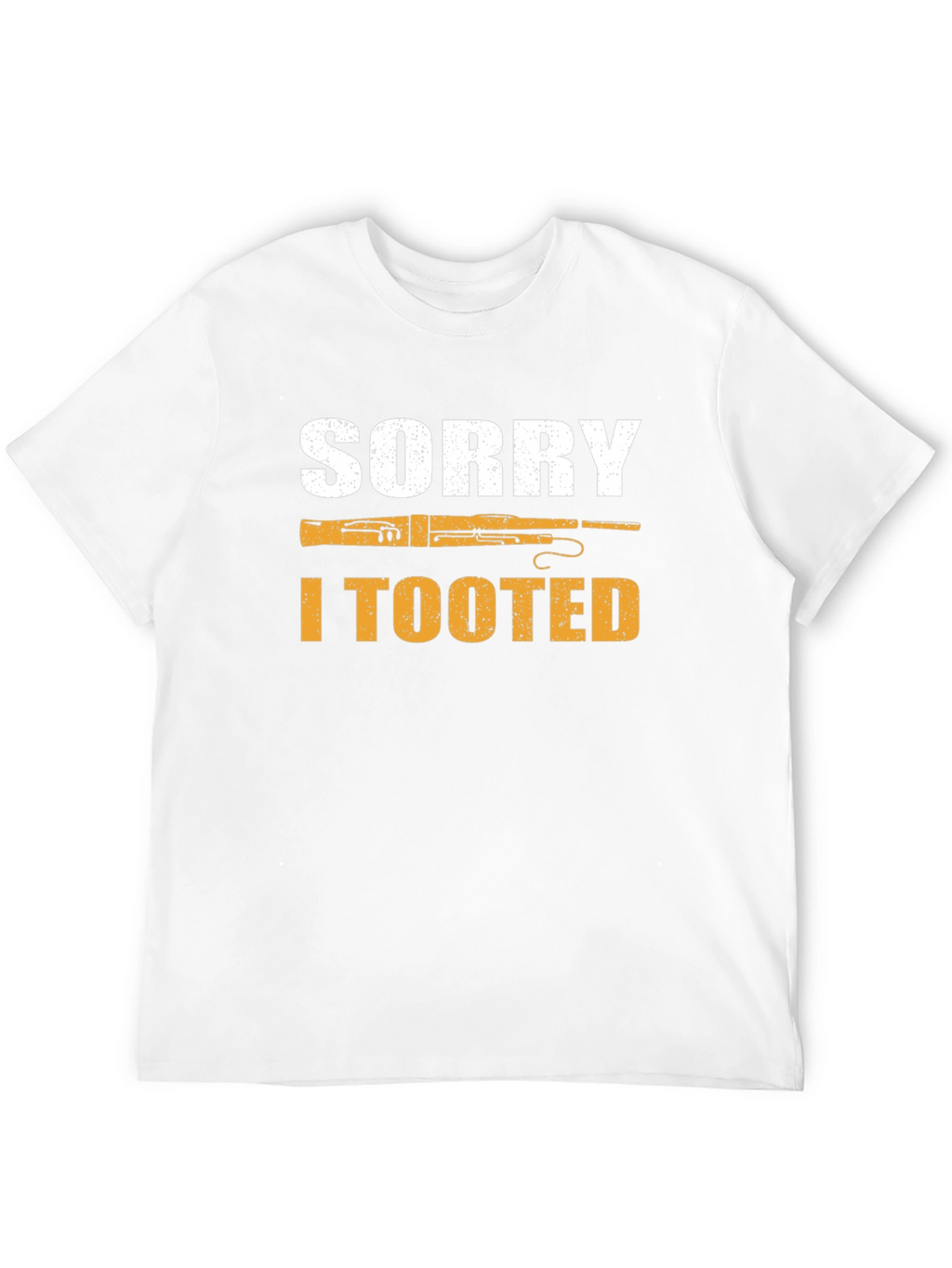 Sorry I Tooted Bassoon Player Black T-Shirt