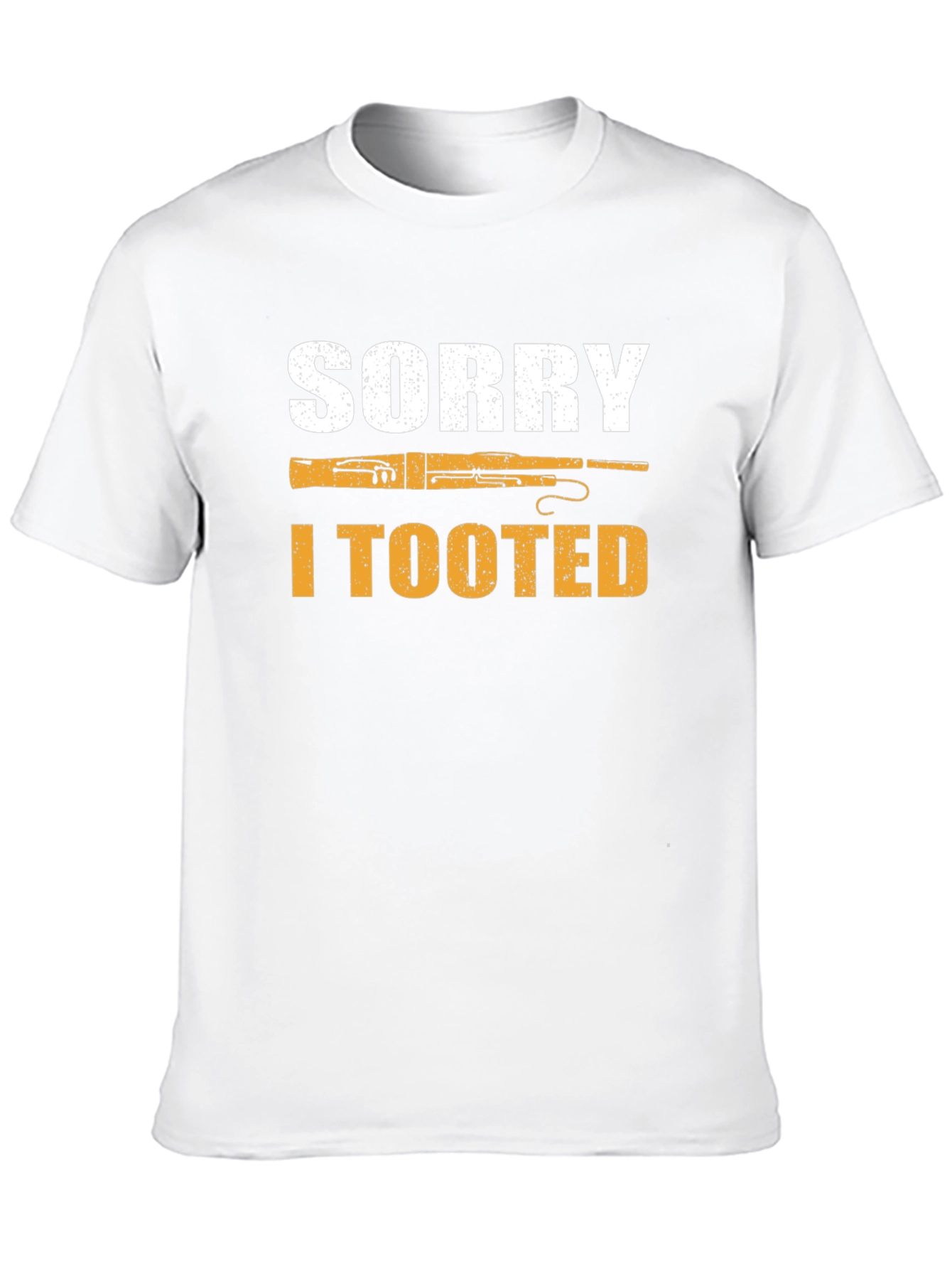 Sorry I Tooted Bassoon Player Black T-Shirt