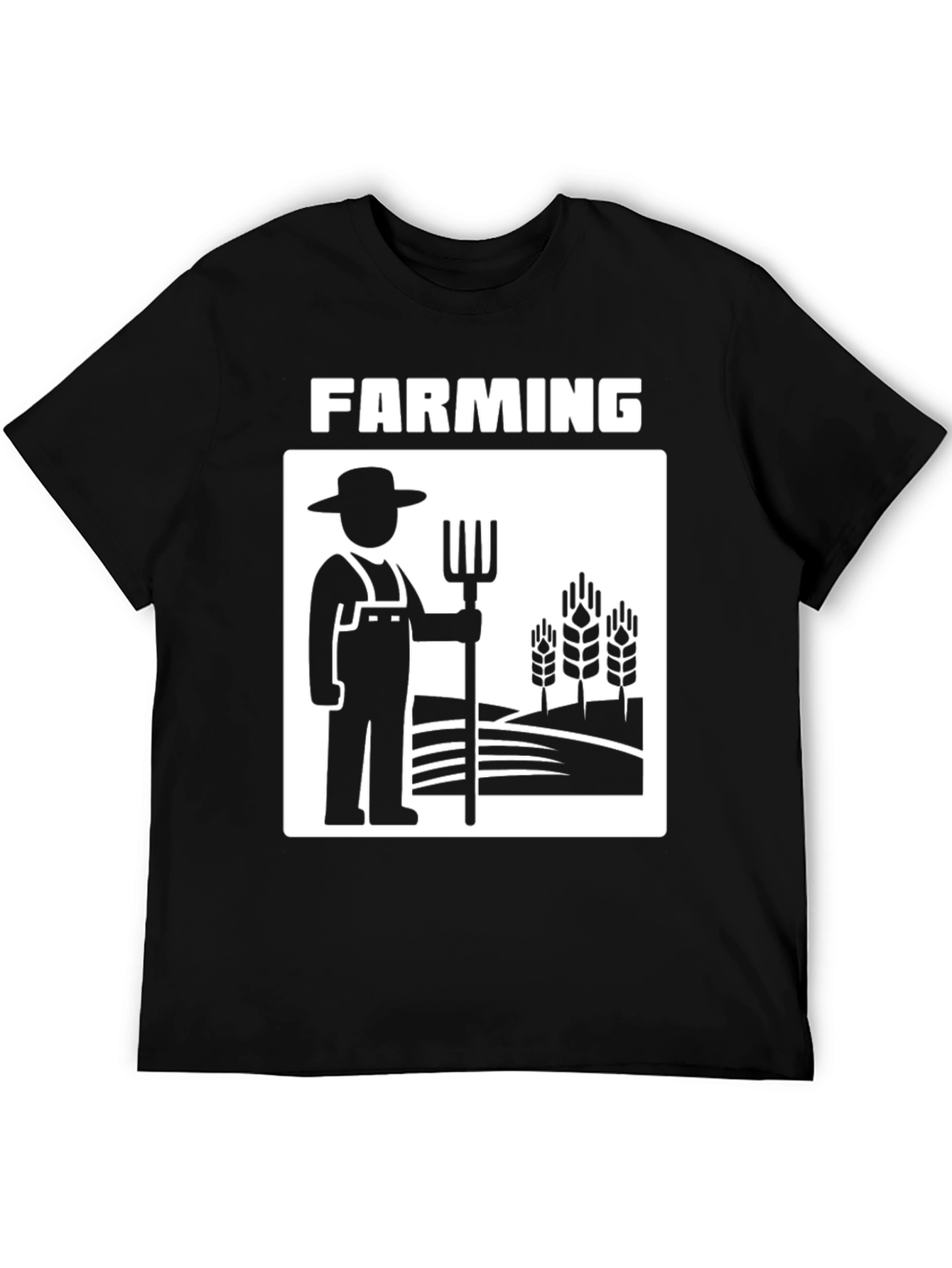 Farming Graphic Tee - Farmer Design T-Shirt