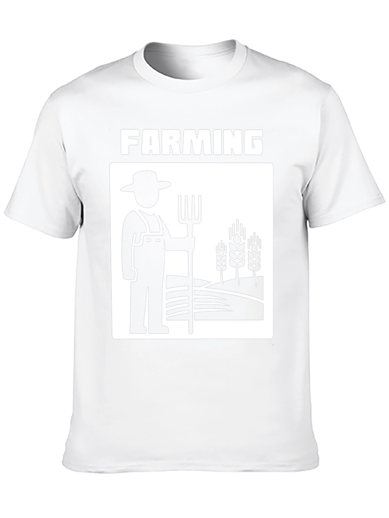 Farming Graphic Tee - Farmer Design T-Shirt