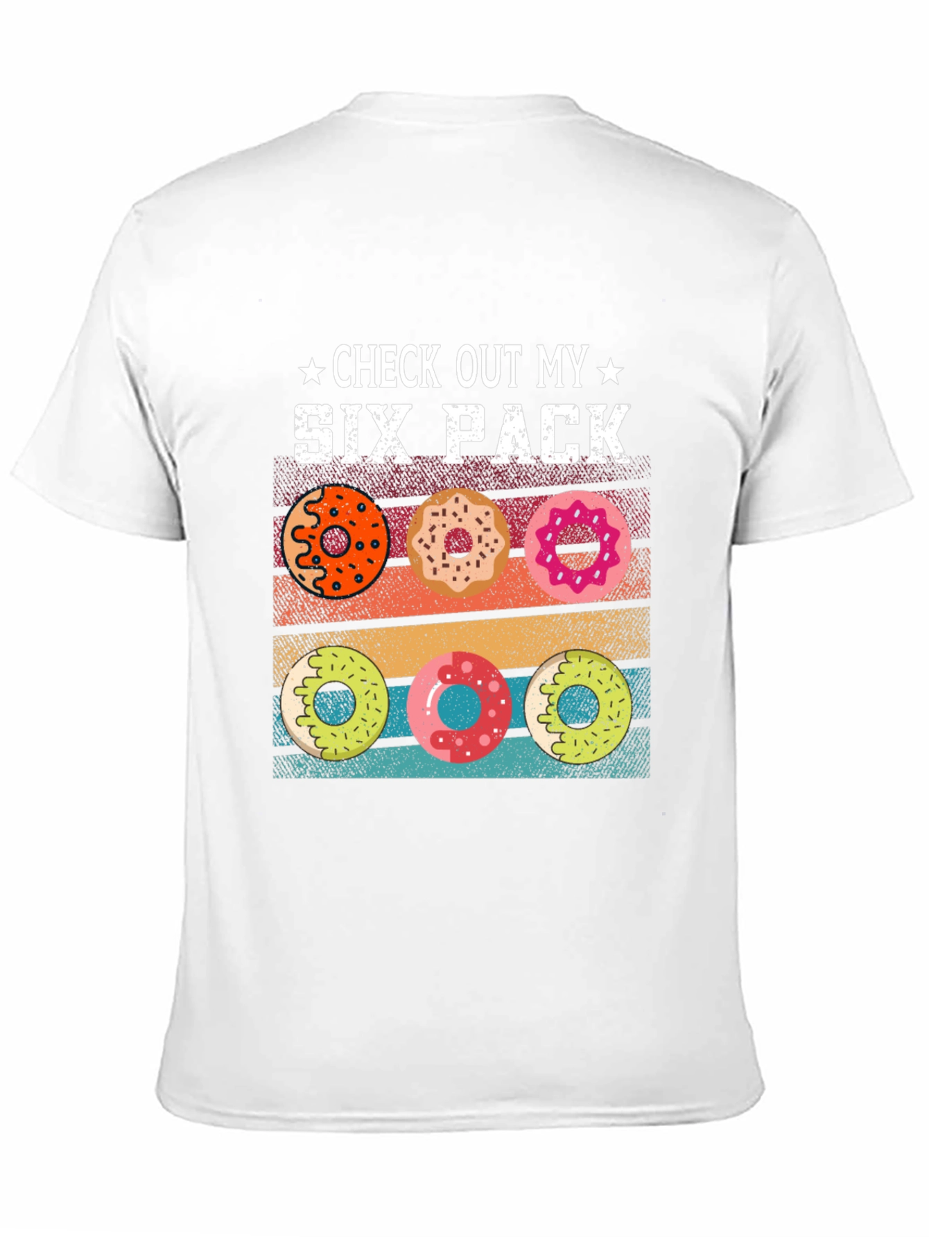 Check Out My Six Pack Donuts Graphic T-Shirt